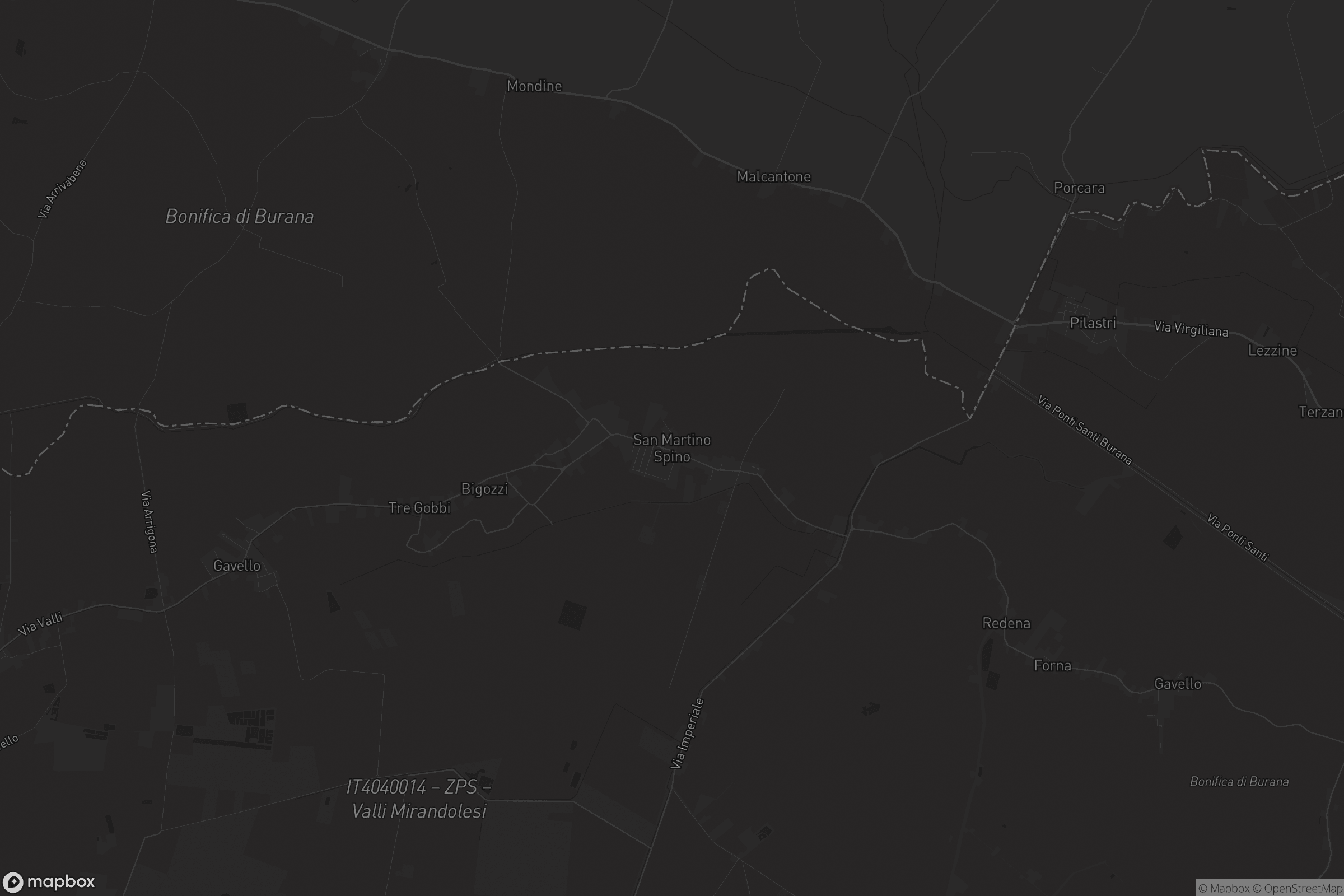 Mappa di San Martino Spino