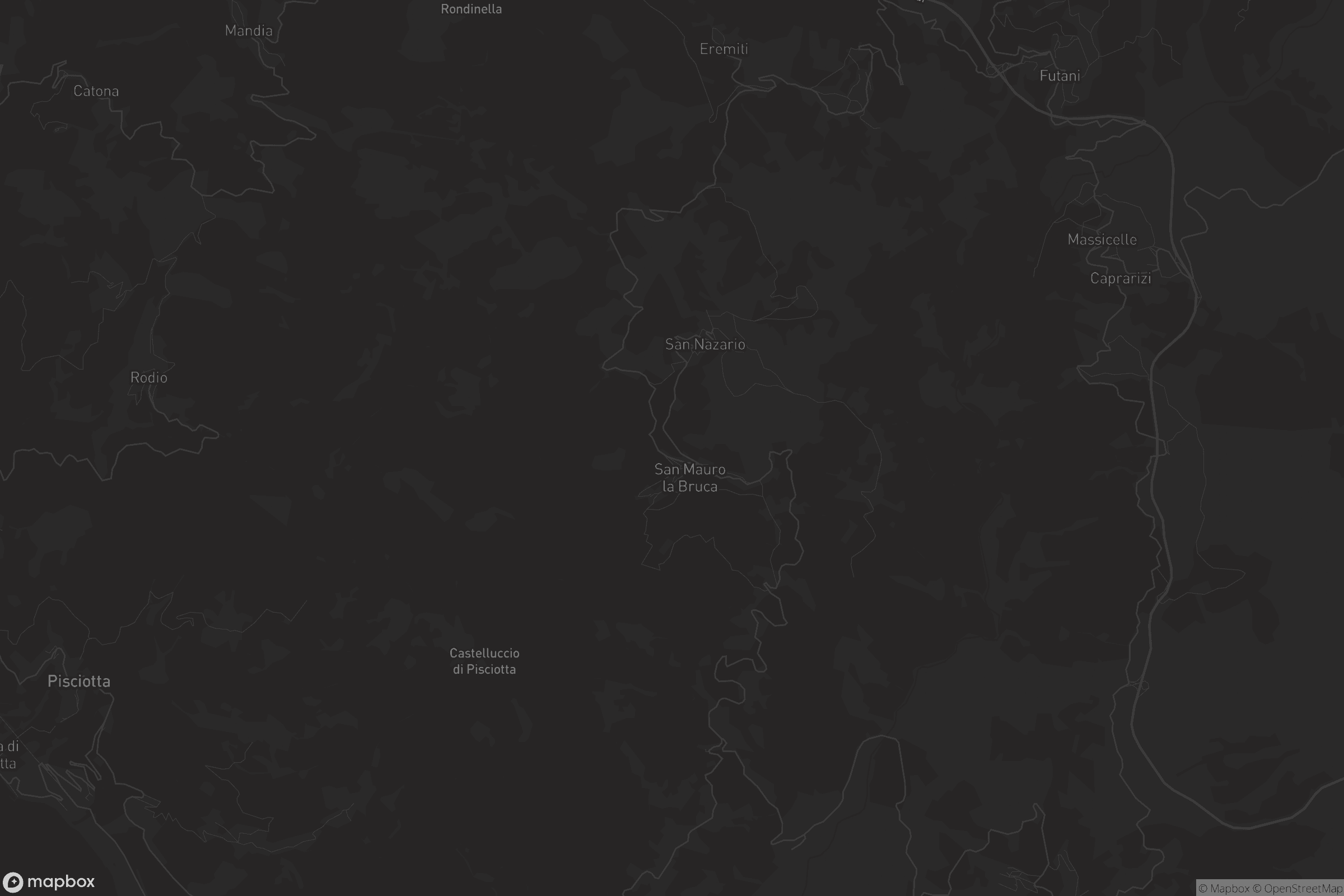 Mappa di San Mauro La Bruca