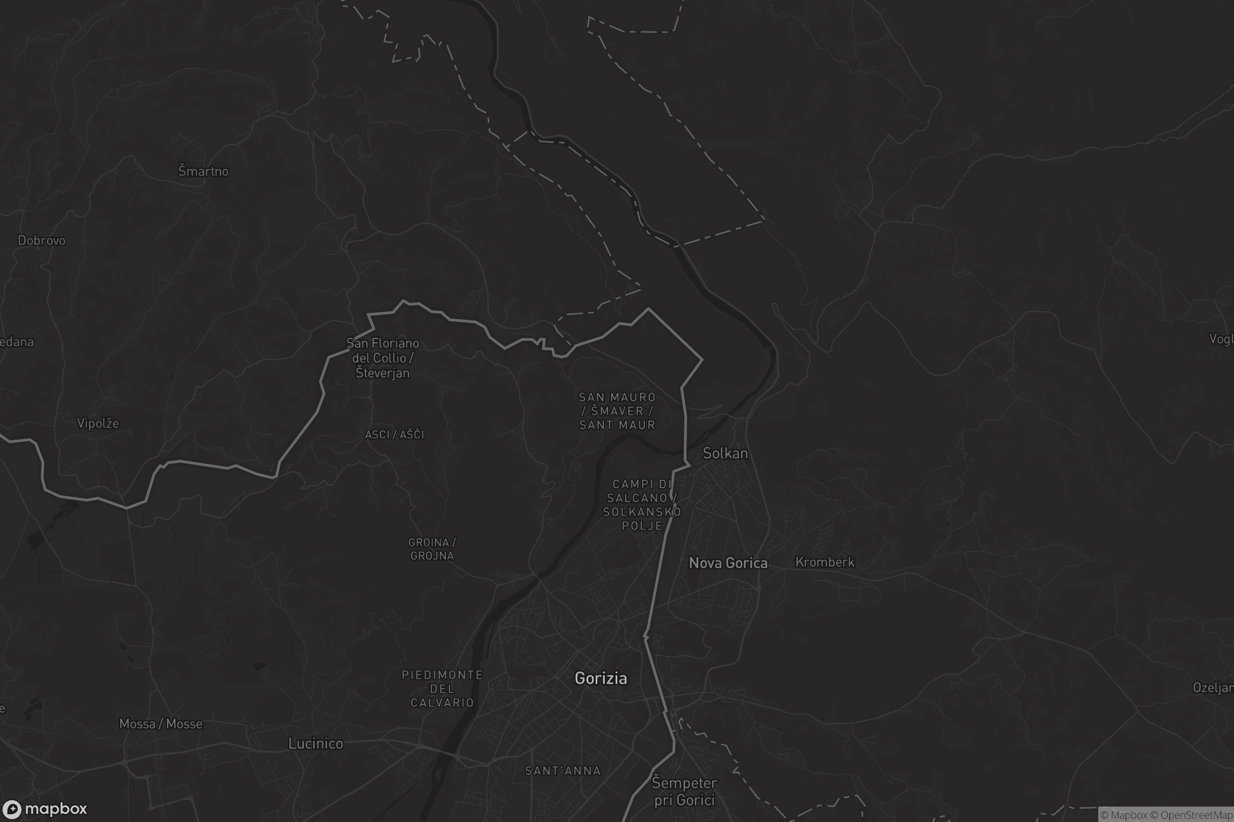 Mappa di San Mauro / Šmaver / Sant Maur