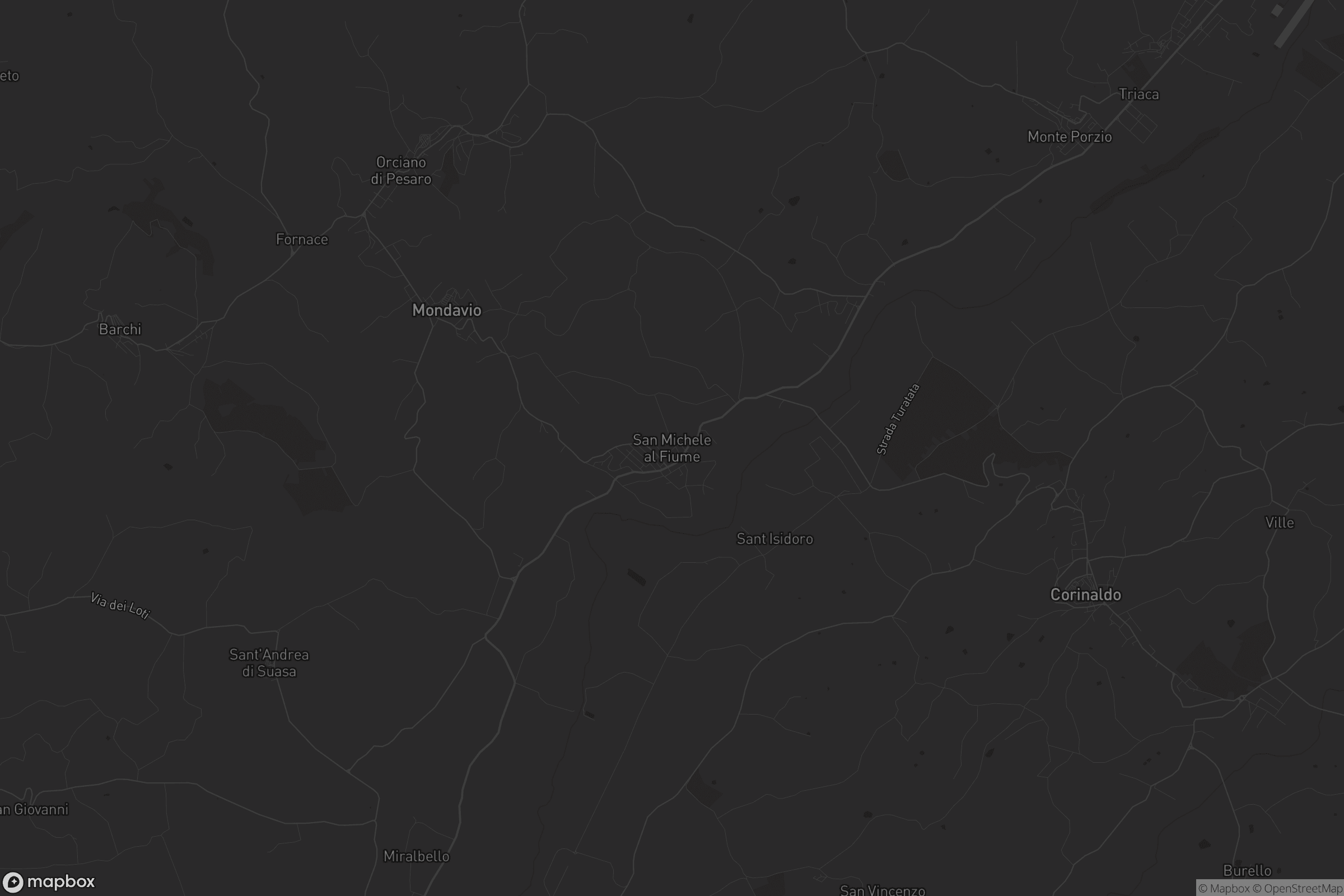 Mappa di San Michele al Fiume