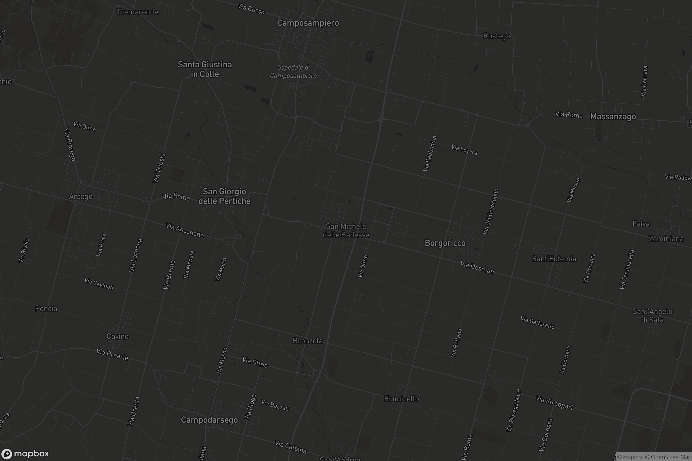 Mappa di San Michele delle Badesse