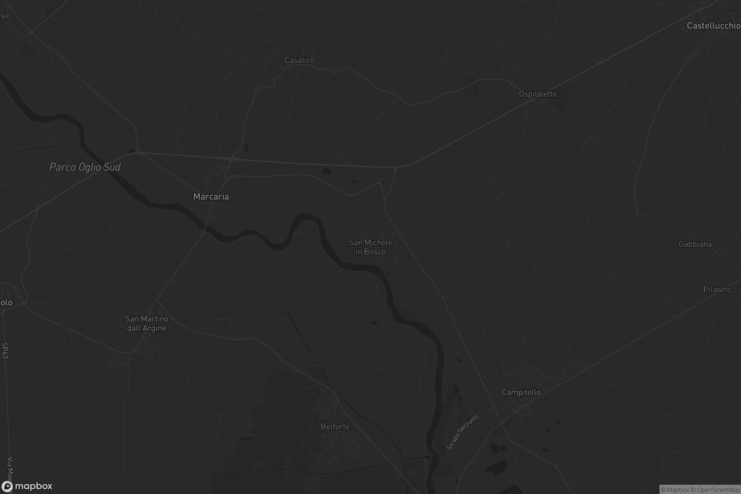 Mappa di San Michele in Bosco