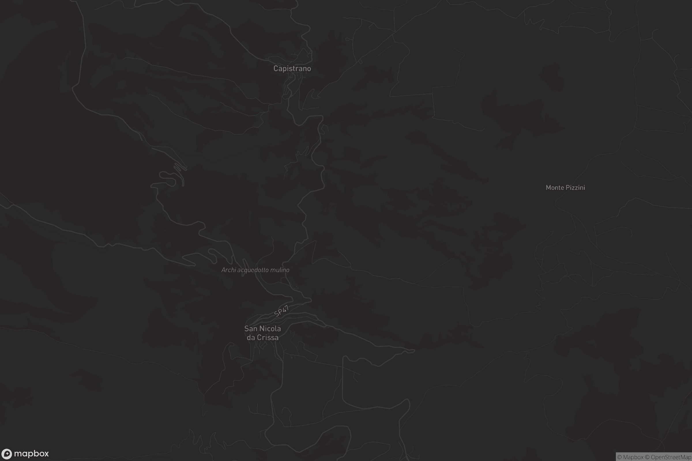 Mappa di San Nicola da Crissa