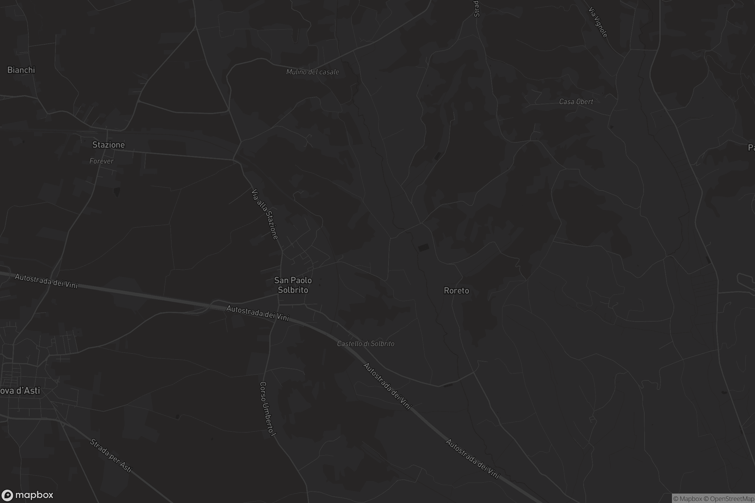 Mappa di San Paolo Solbrito