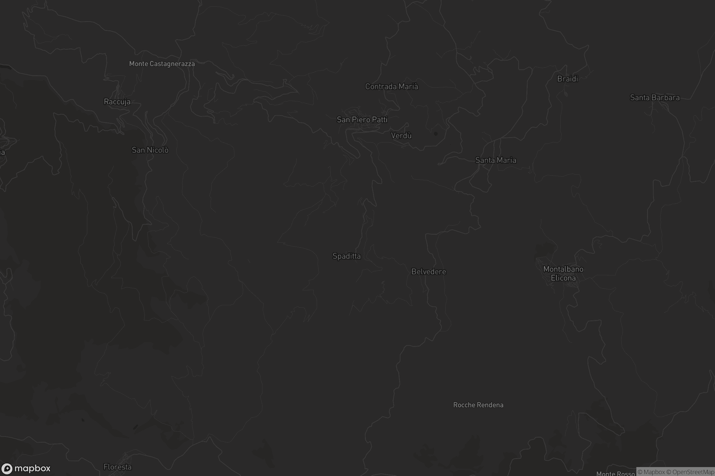 Mappa di San Piero Patti