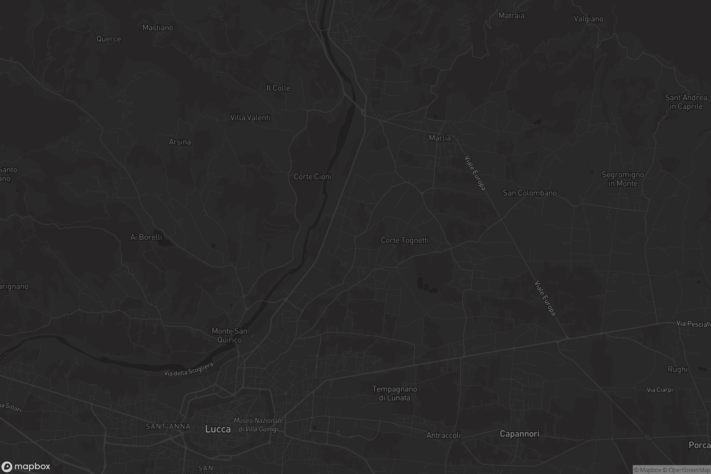 Mappa di San Pietro a Vico