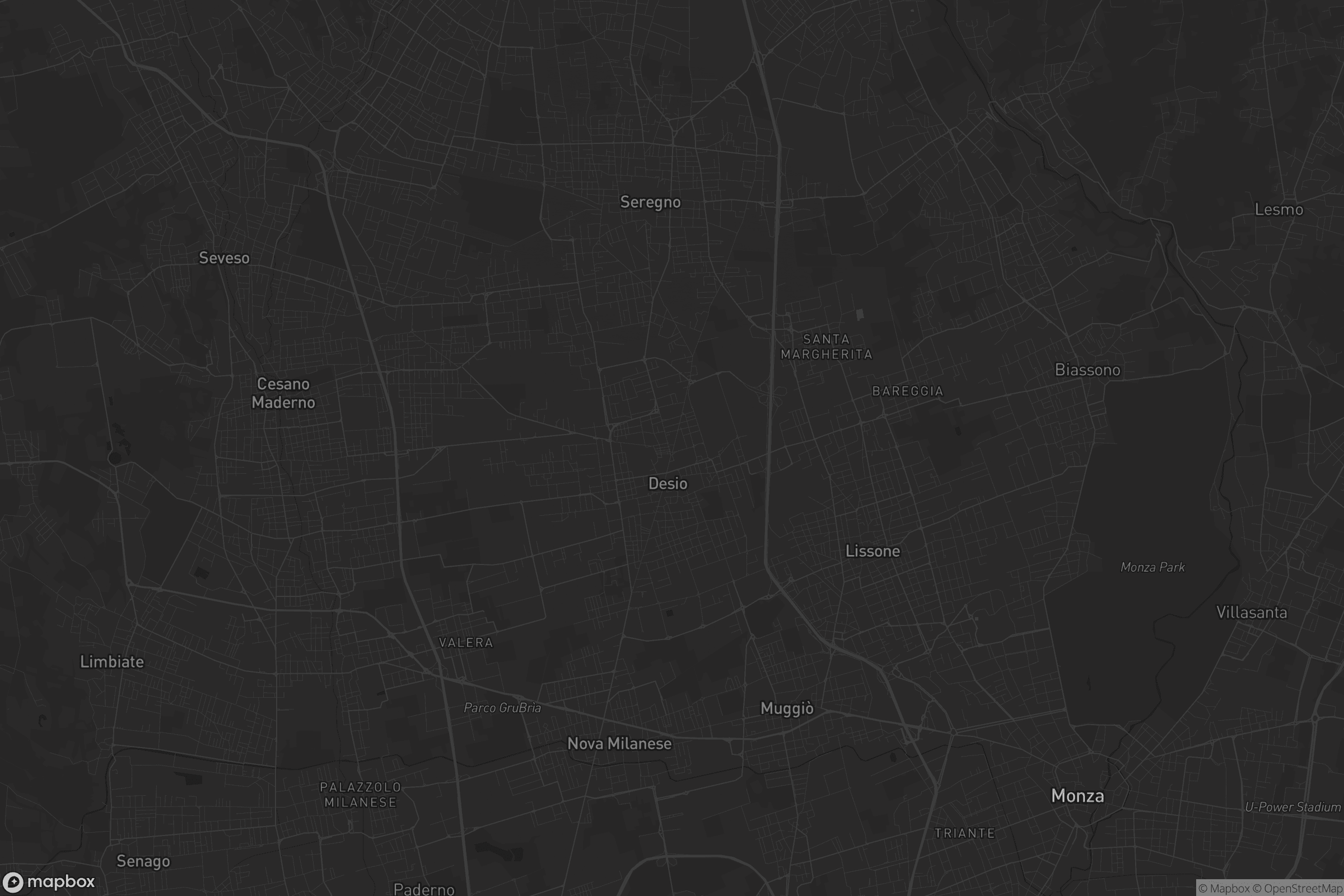 Mappa di San Pietro al dosso