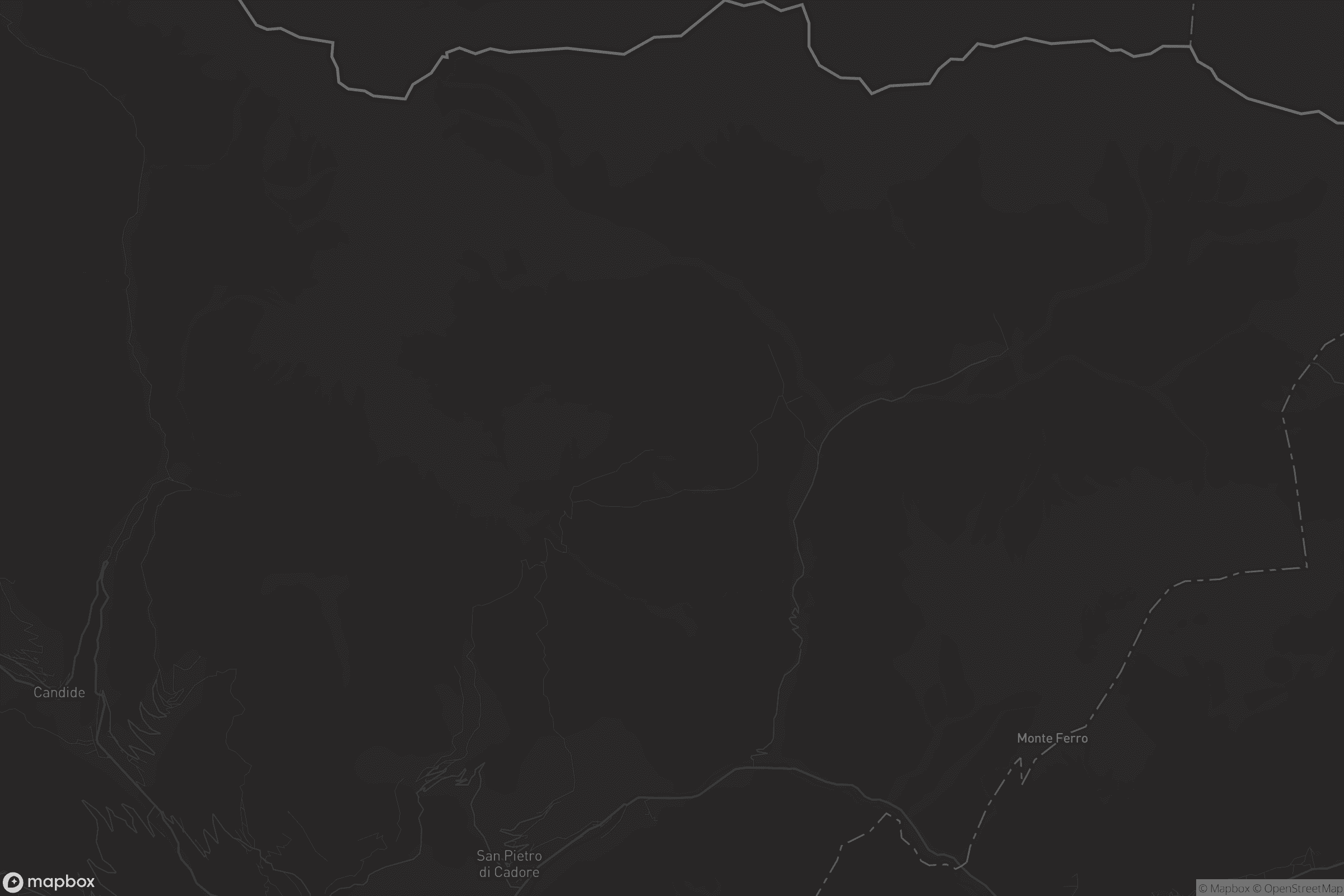 Mappa di San Pietro di Cadore