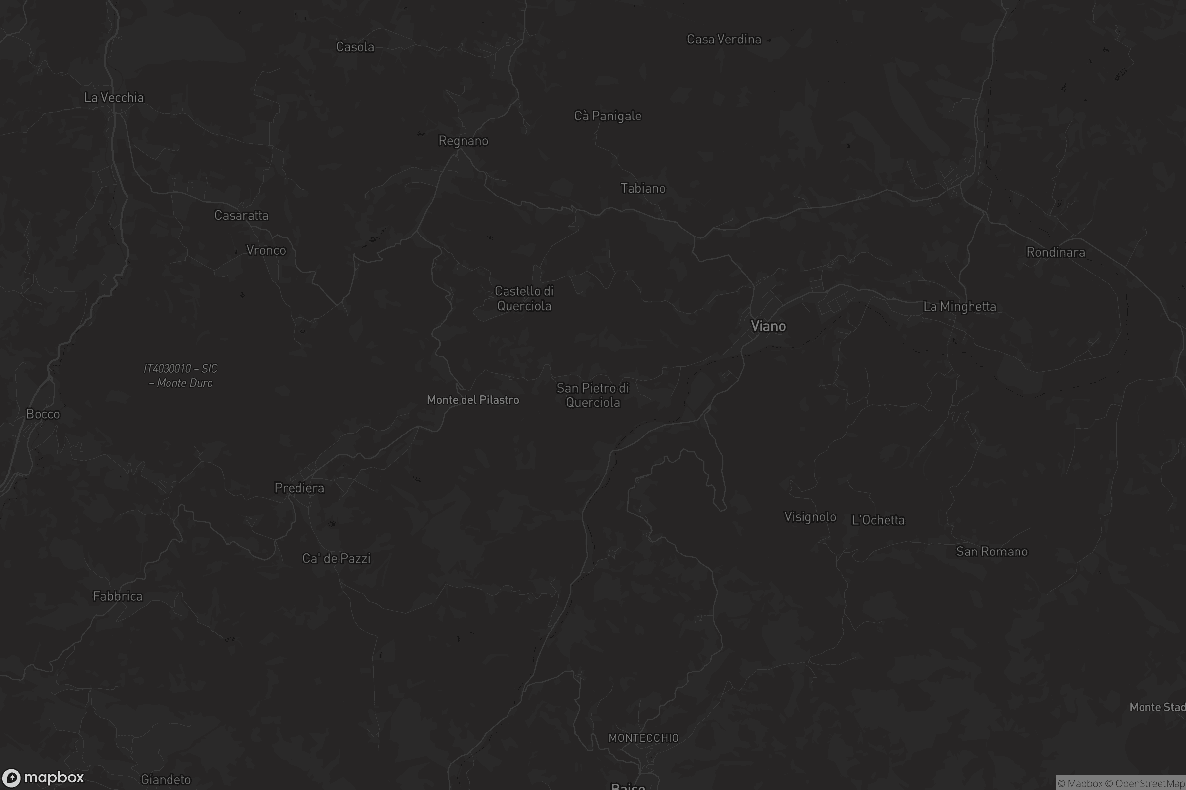 Mappa di San Pietro di Querciola