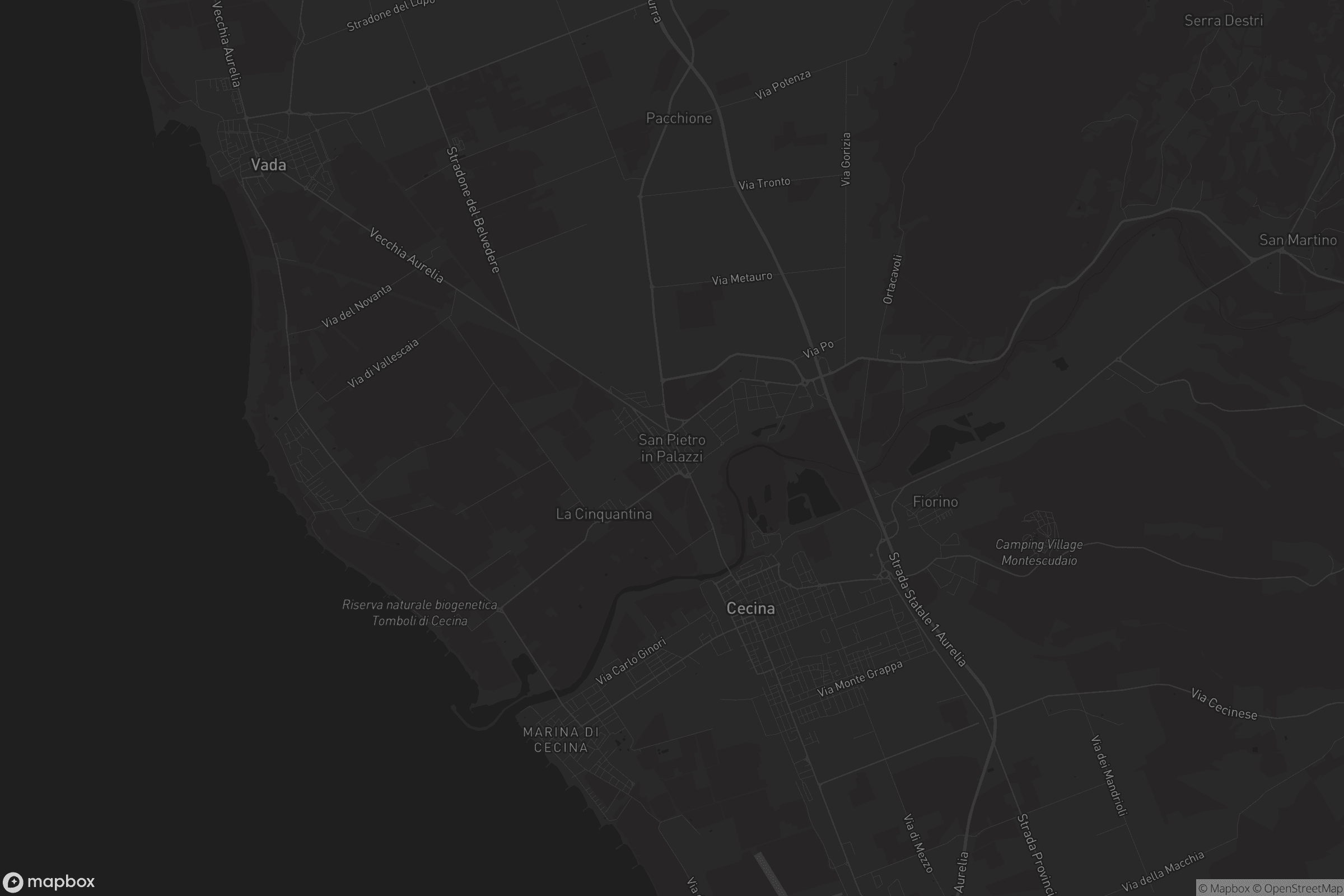 Mappa di San Pietro In Palazzi