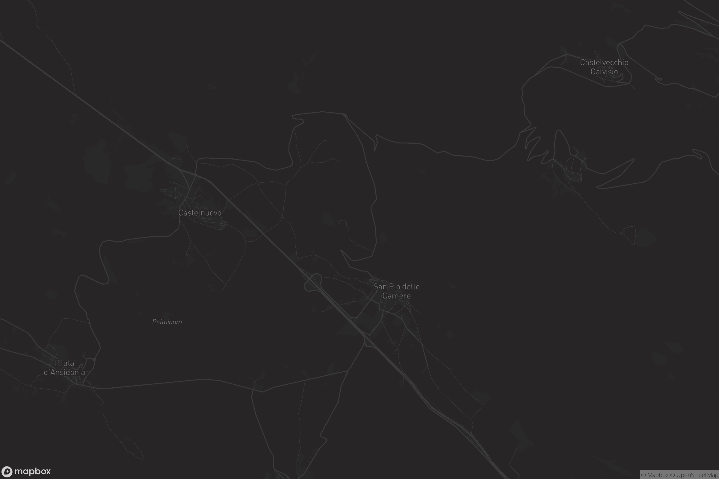 Mappa di San Pio delle Camere