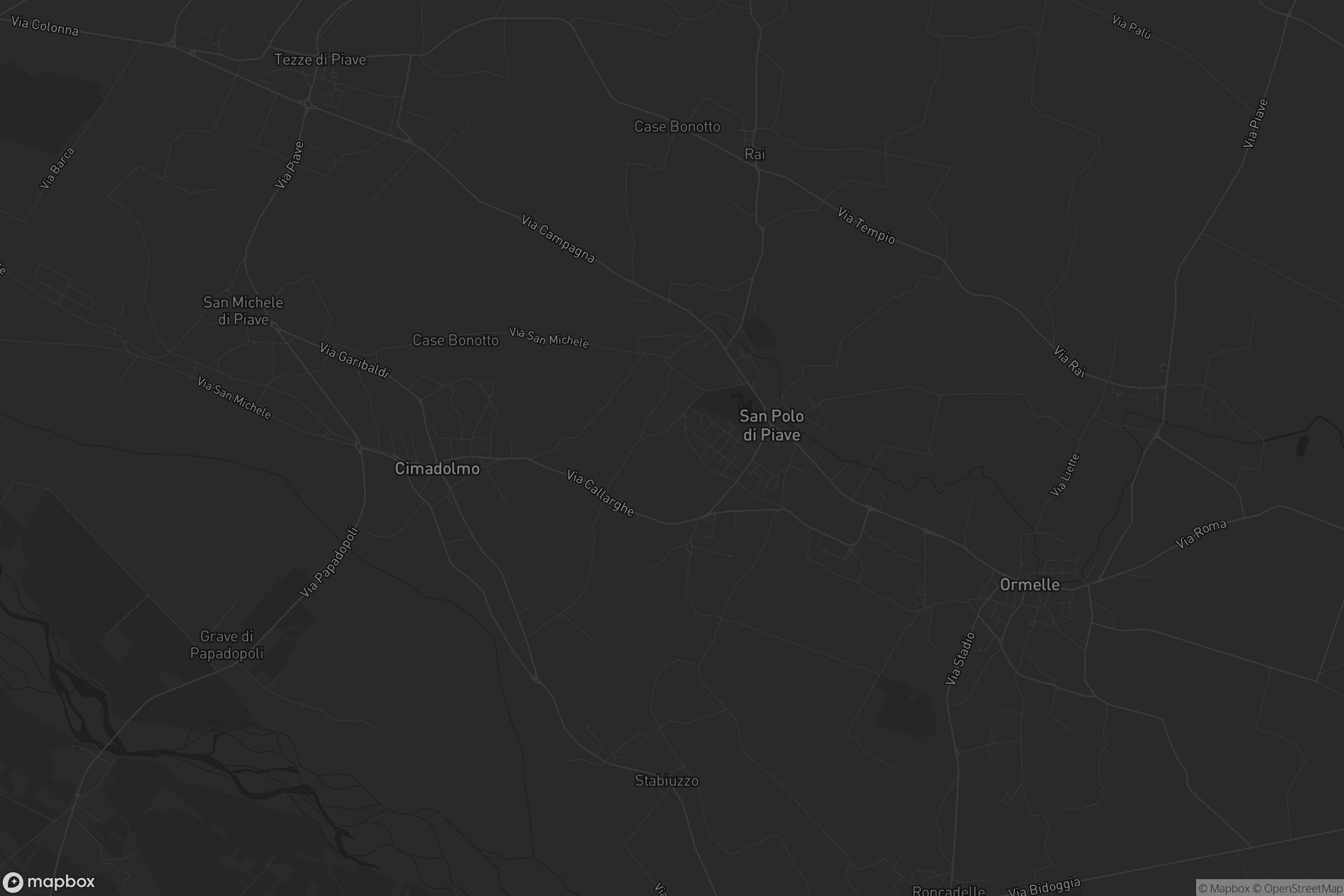 Mappa di San Polo di Piave