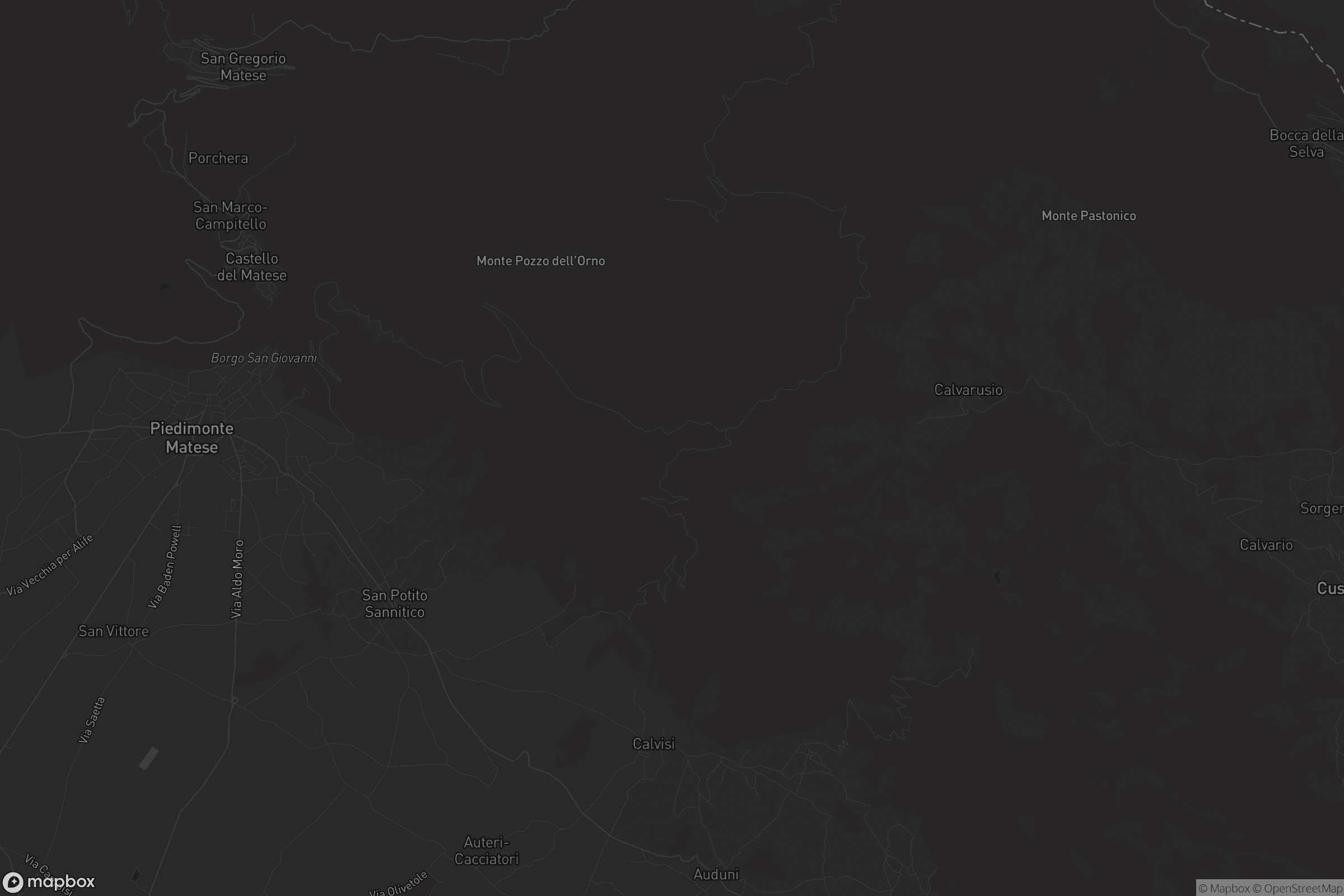 Mappa di San Potito Sannitico