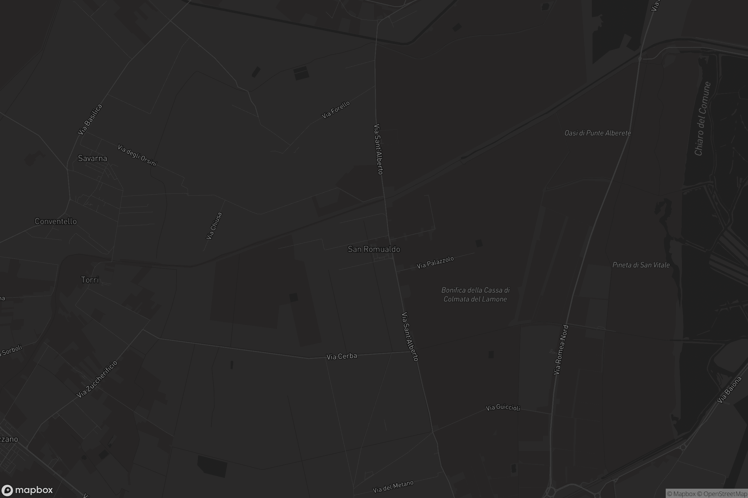 Mappa di San Romualdo