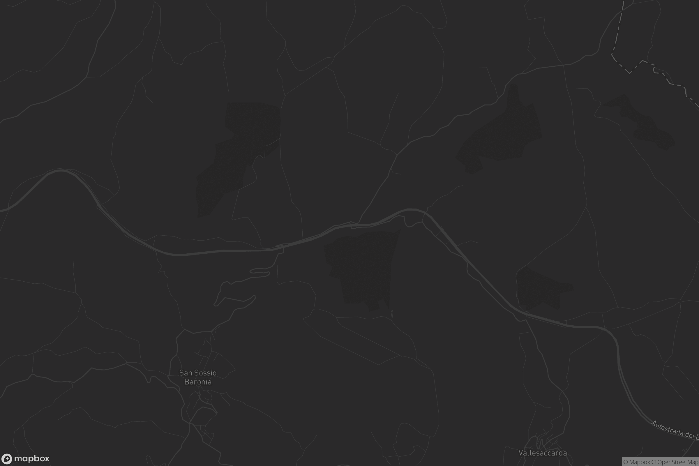 Mappa di San Sossio Baronia