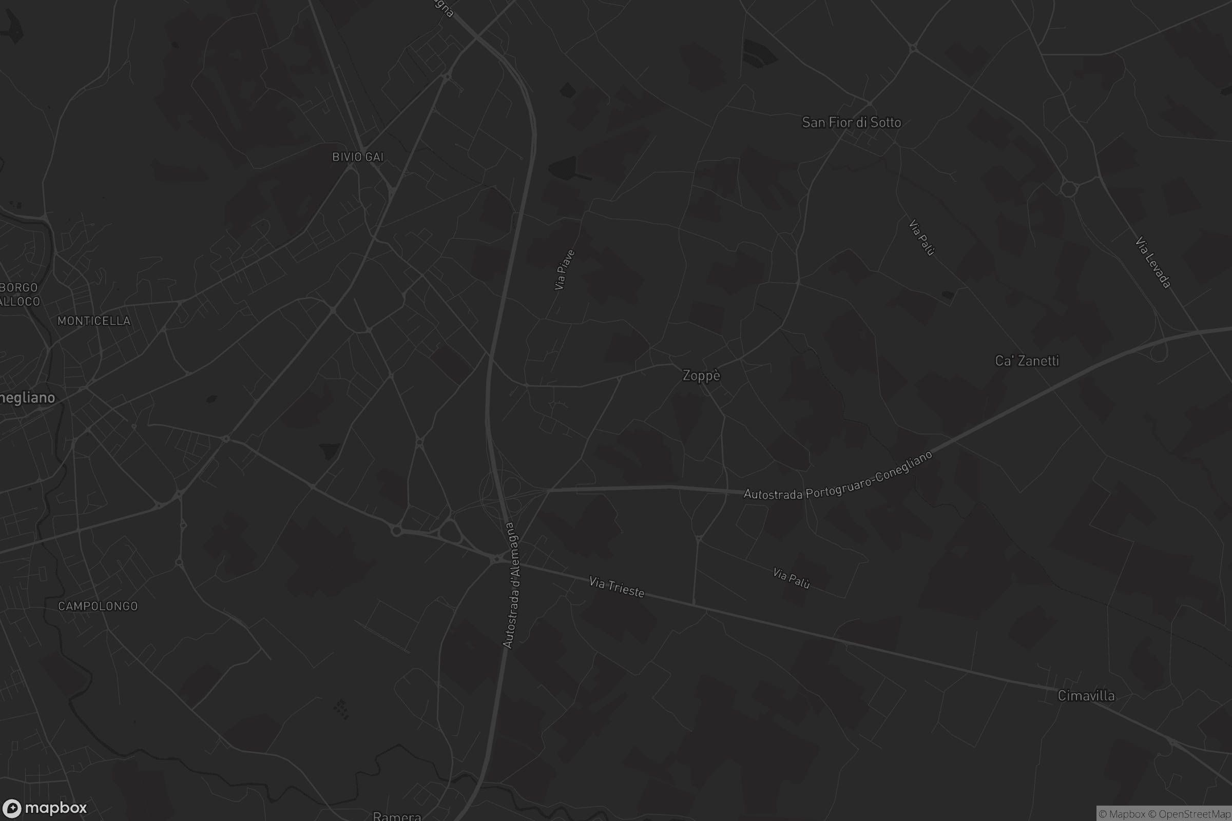 Mappa di San Vendemiano