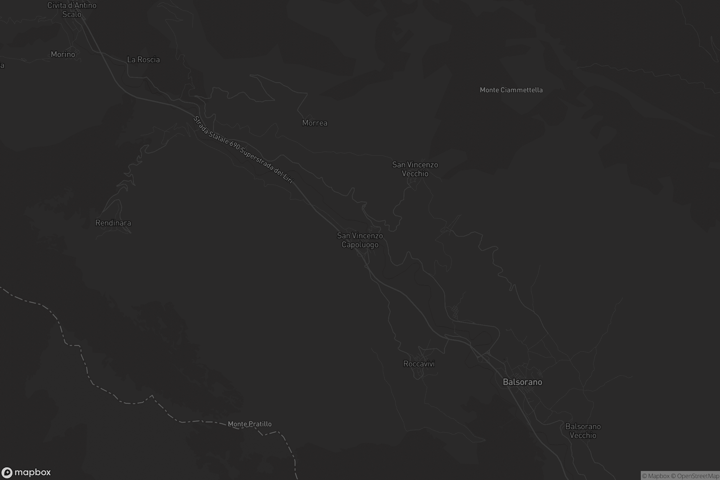 Mappa di San Vincenzo Capoluogo