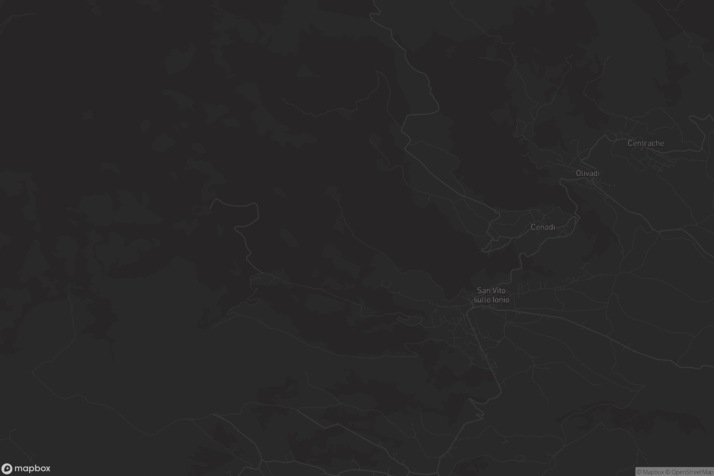 Mappa di San Vito sullo Ionio