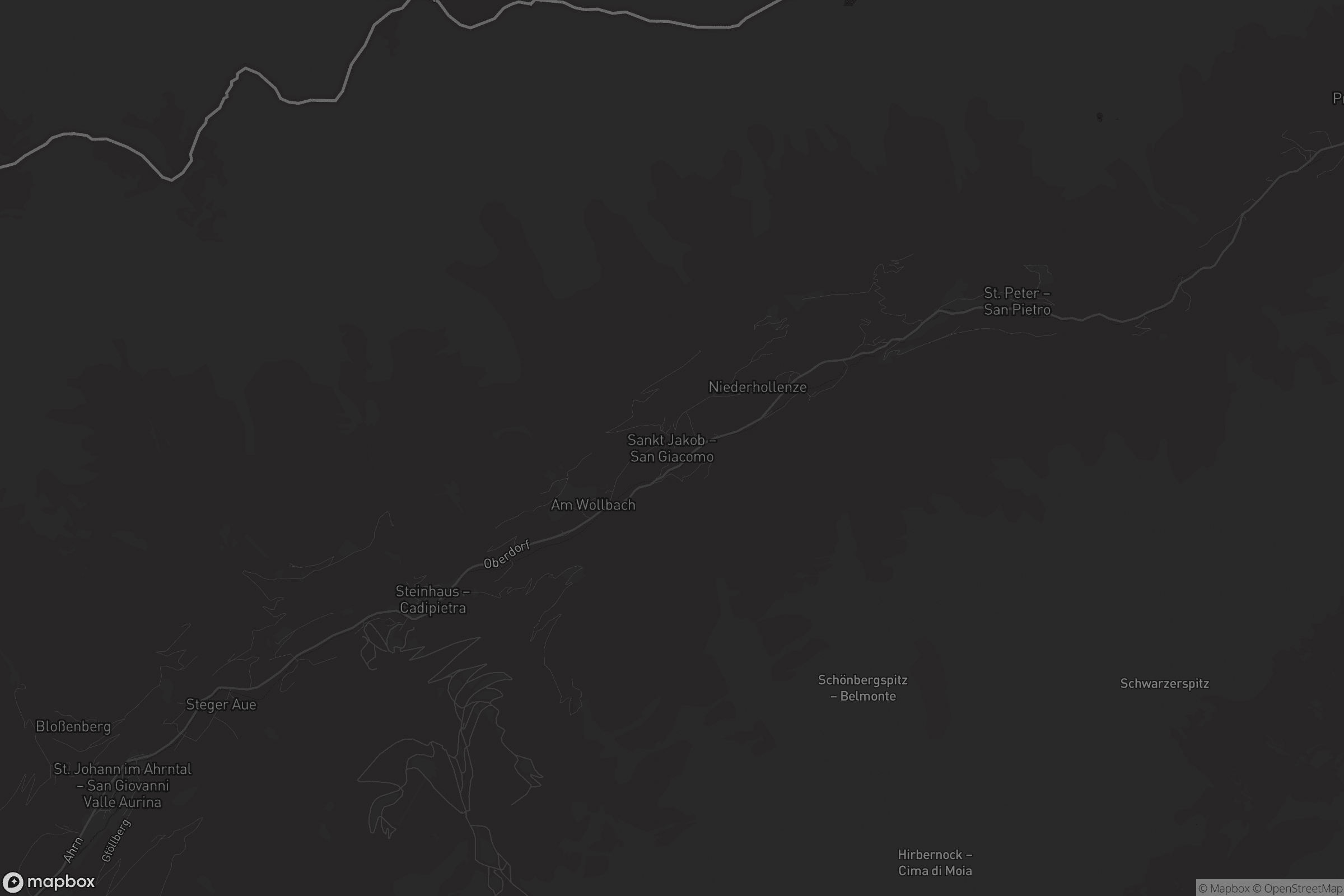 Mappa di Sankt Jakob - San Giacomo