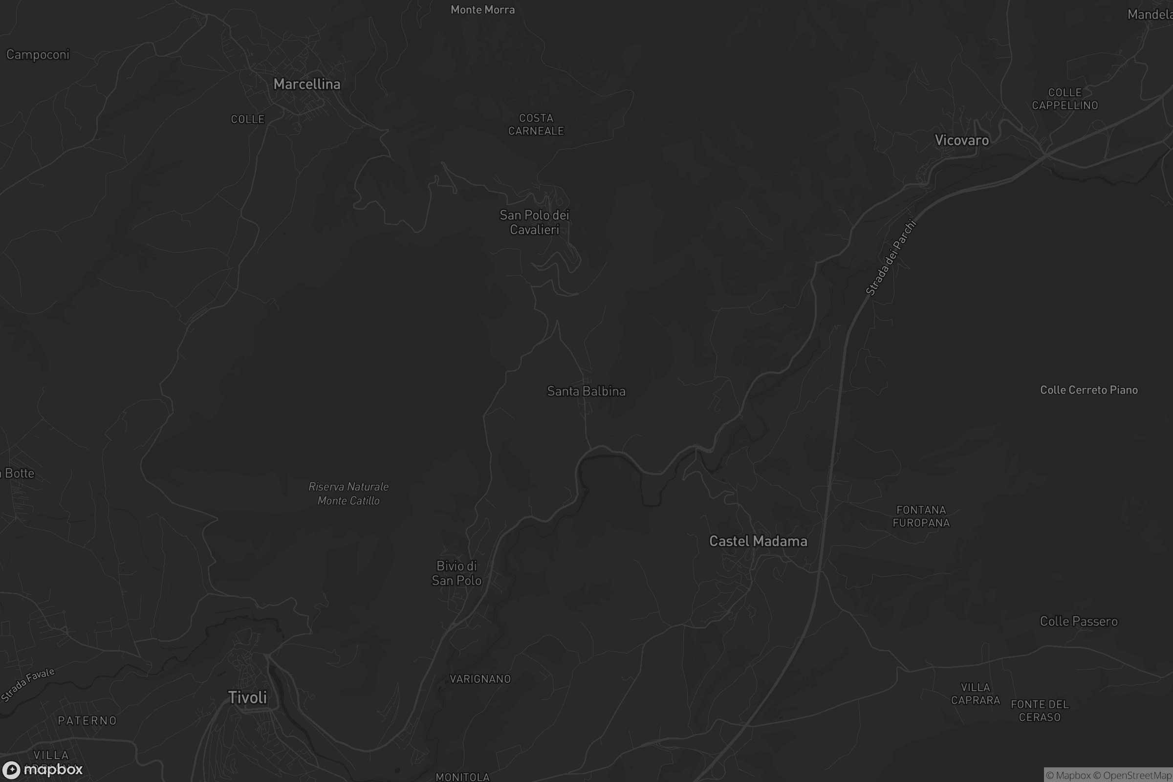 Mappa di Santa Balbina