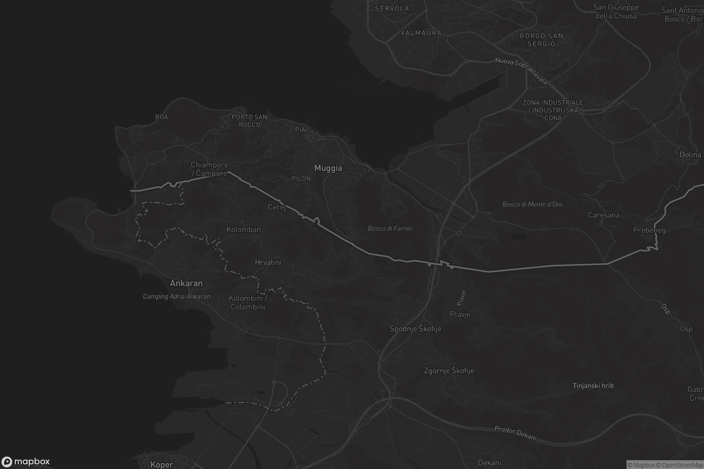 Mappa di Santa Barbara / Korošci