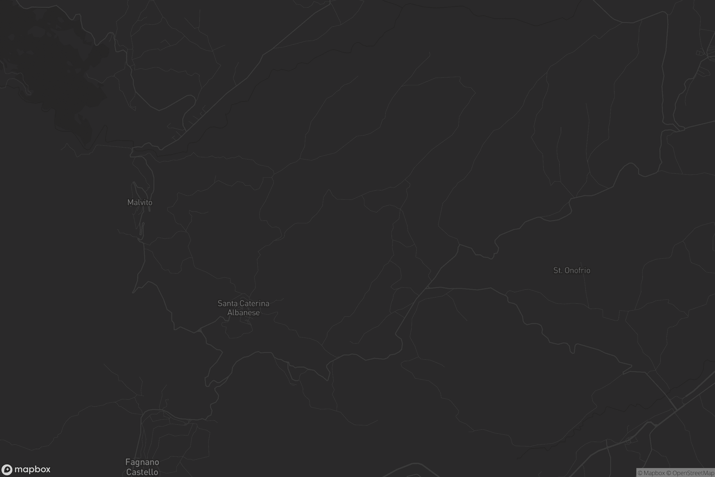 Mappa di Santa Caterina Albanese