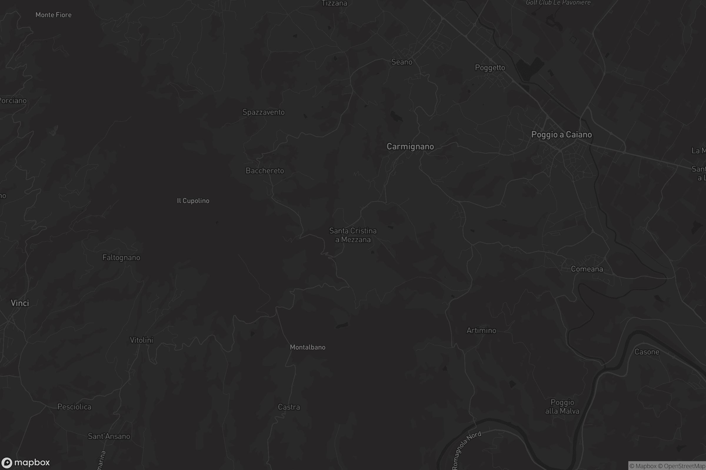 Mappa di Santa Cristina a Mezzana