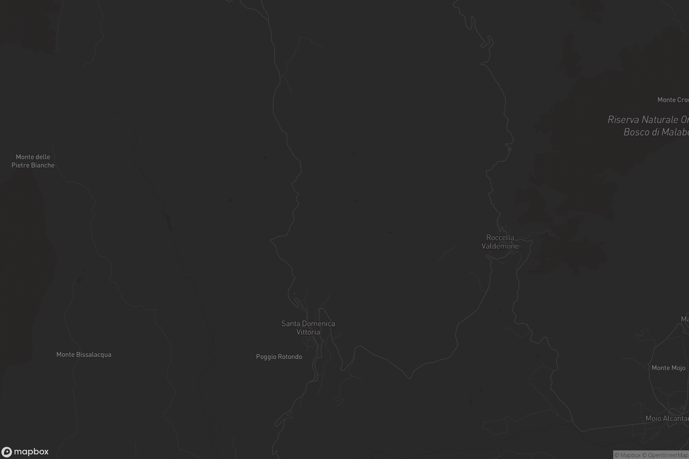 Mappa di Santa Domenica Vittoria