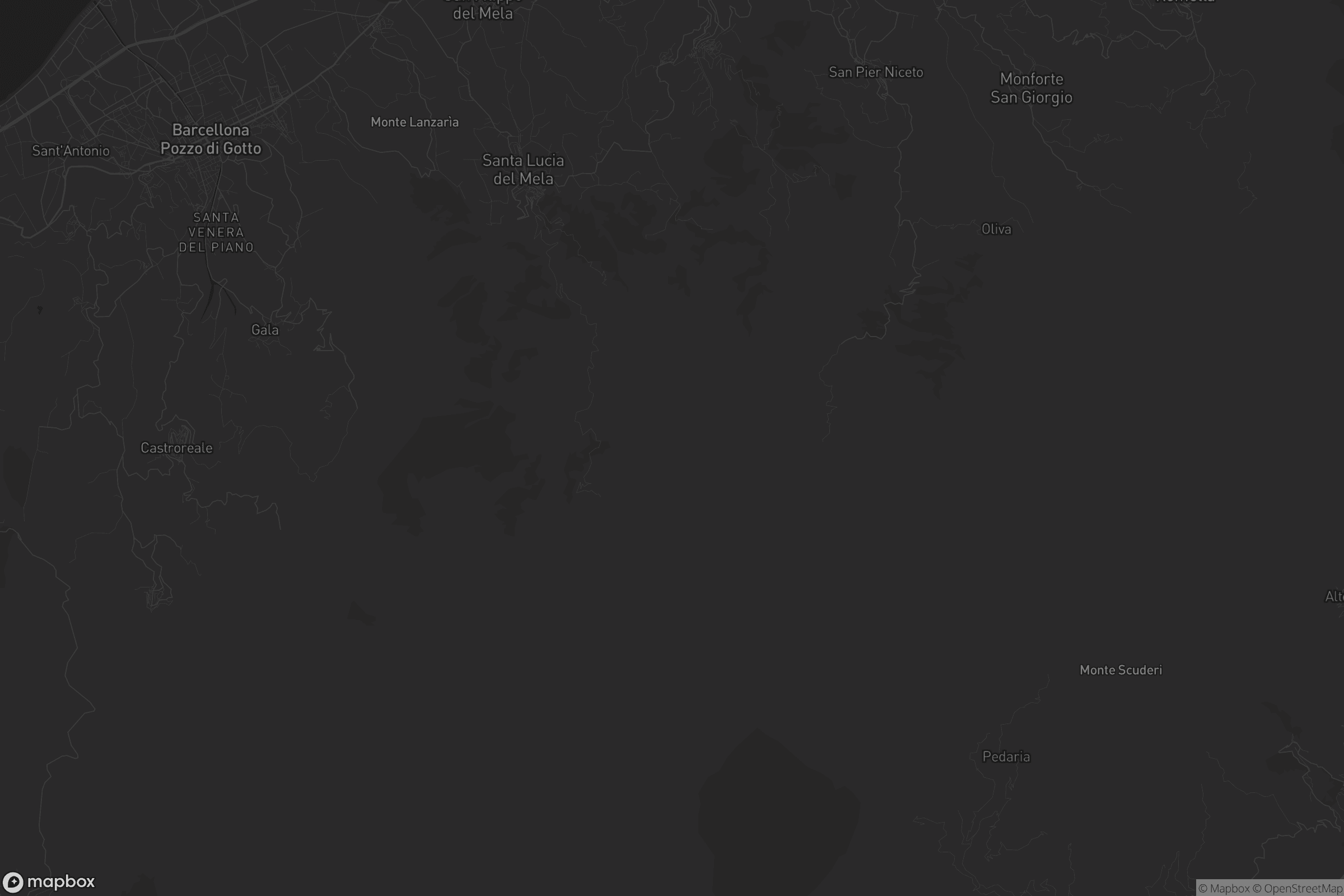 Mappa di Santa Lucia del Mela