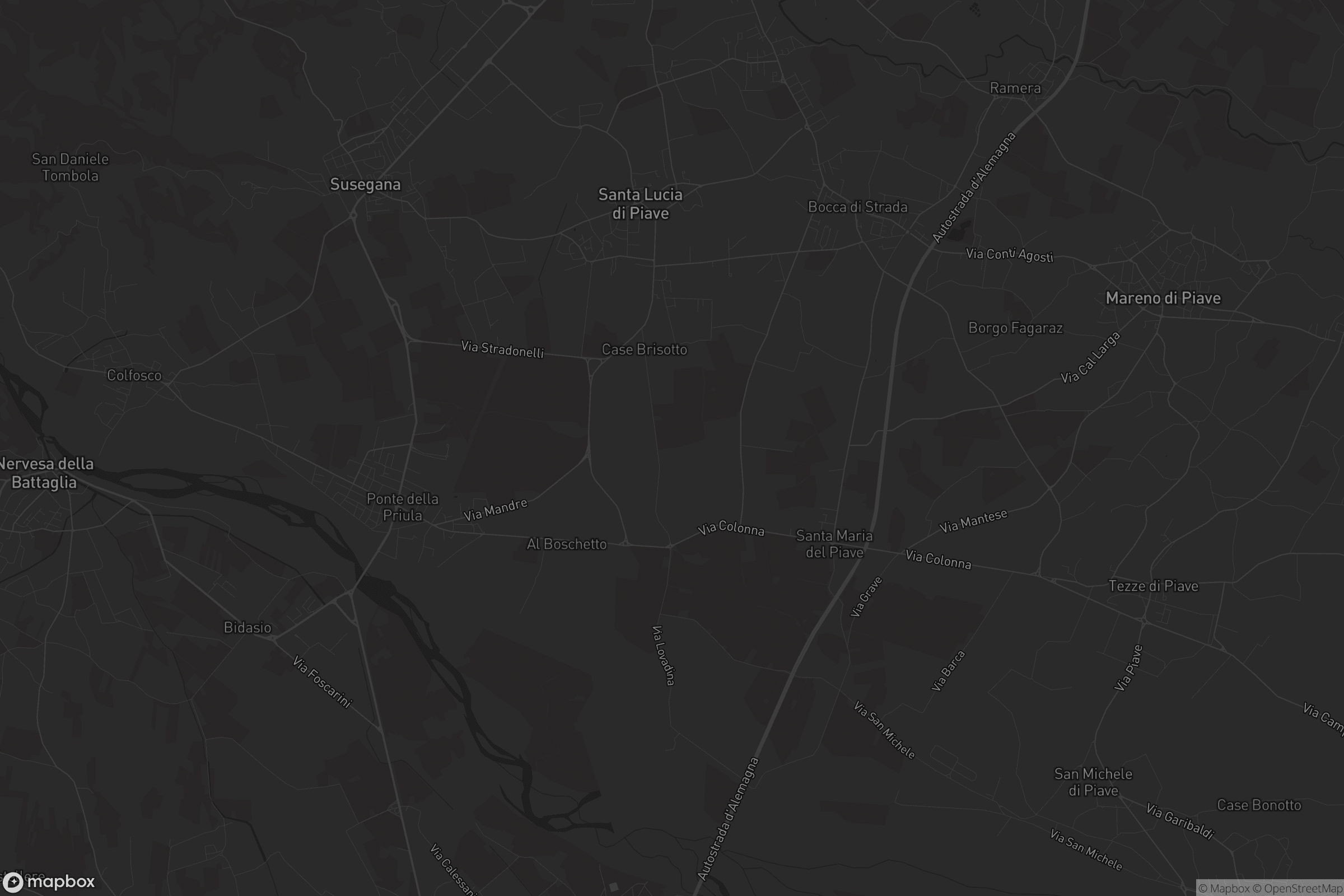 Mappa di Santa Lucia di Piave