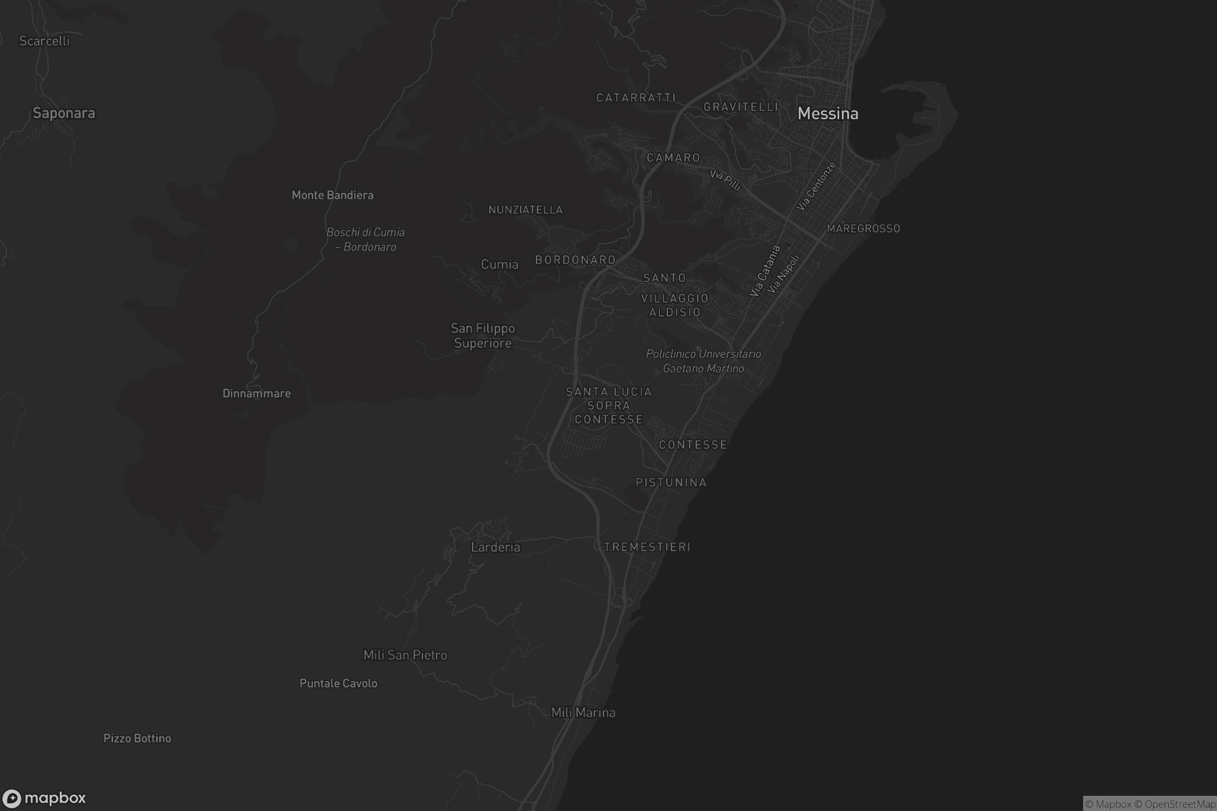 Mappa di Santa Lucia sopra Contesse