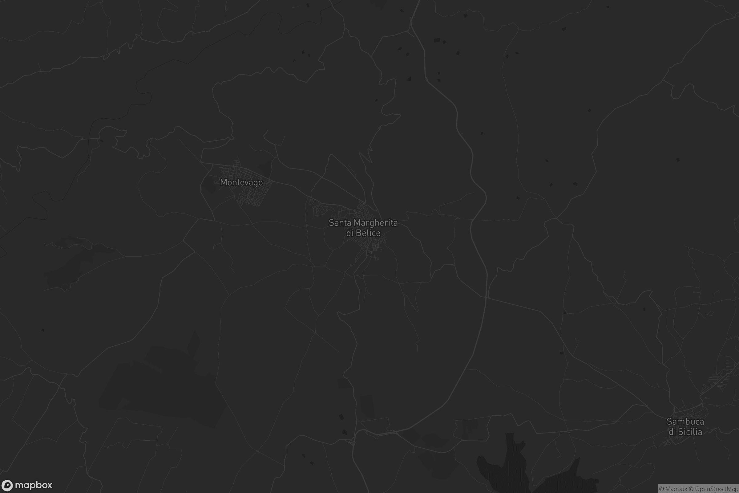 Mappa di Santa Margherita di Belice