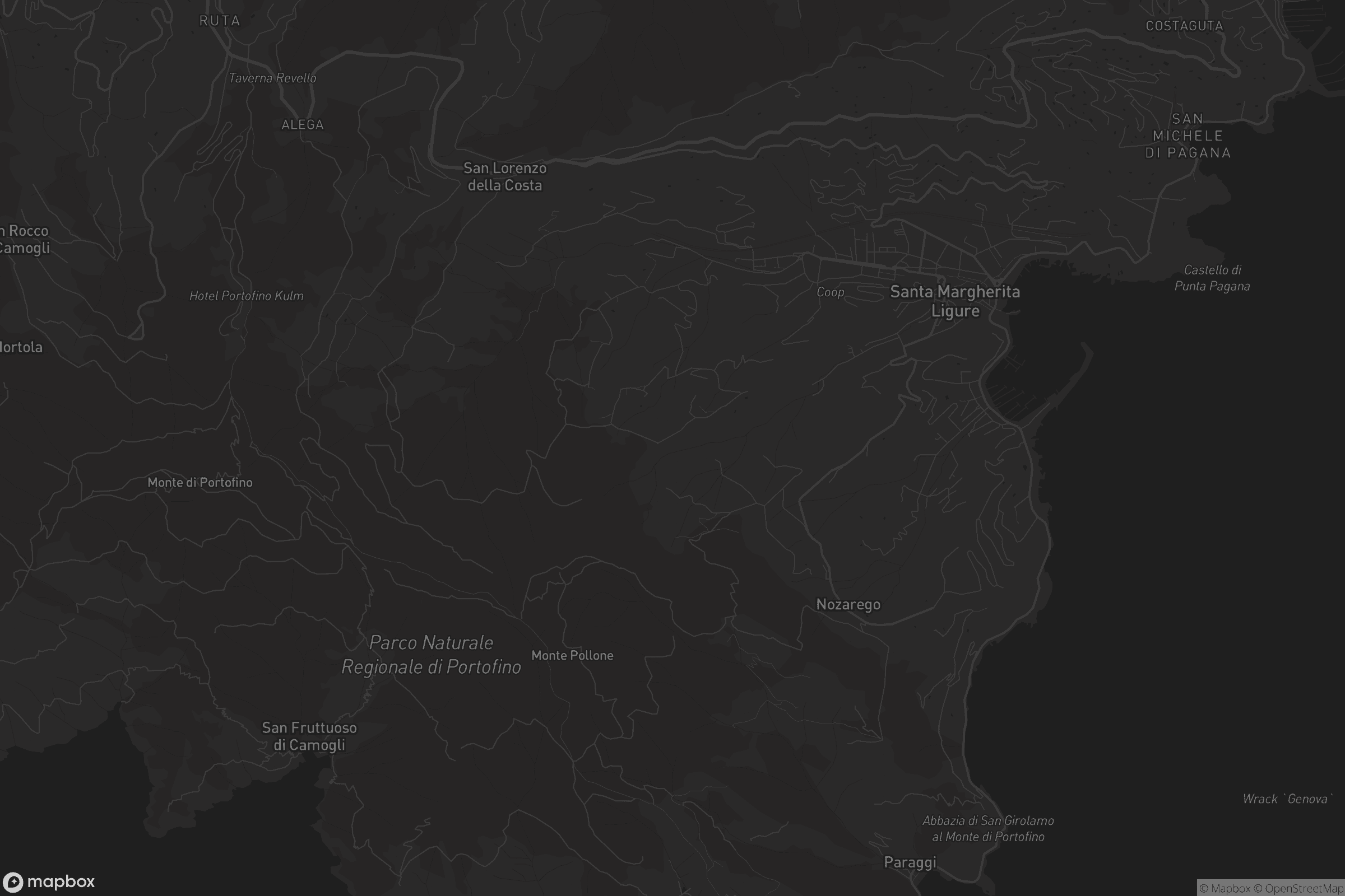 Mappa di Santa Margherita Ligure