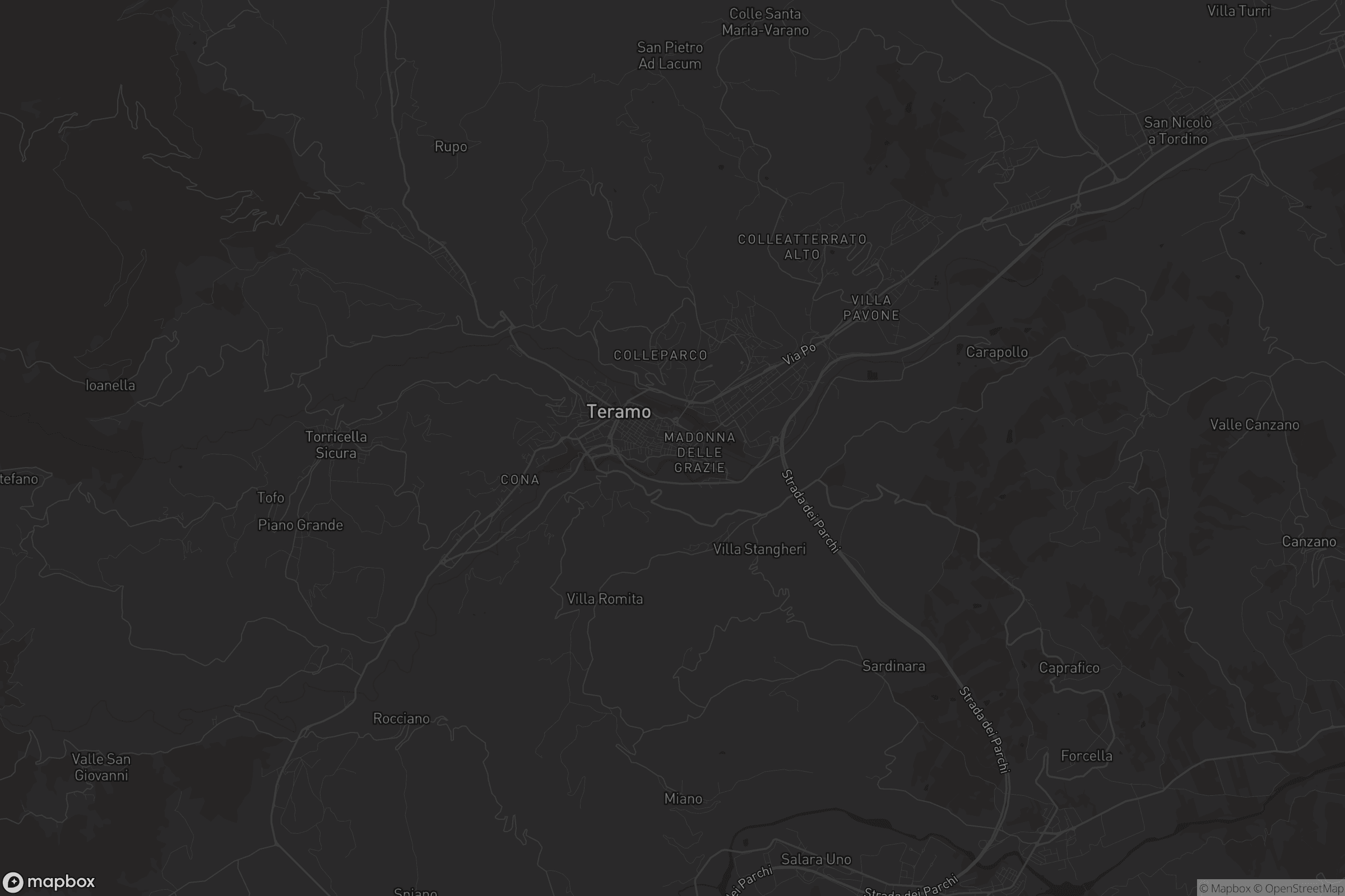 Mappa di Santa Maria a Bitetto