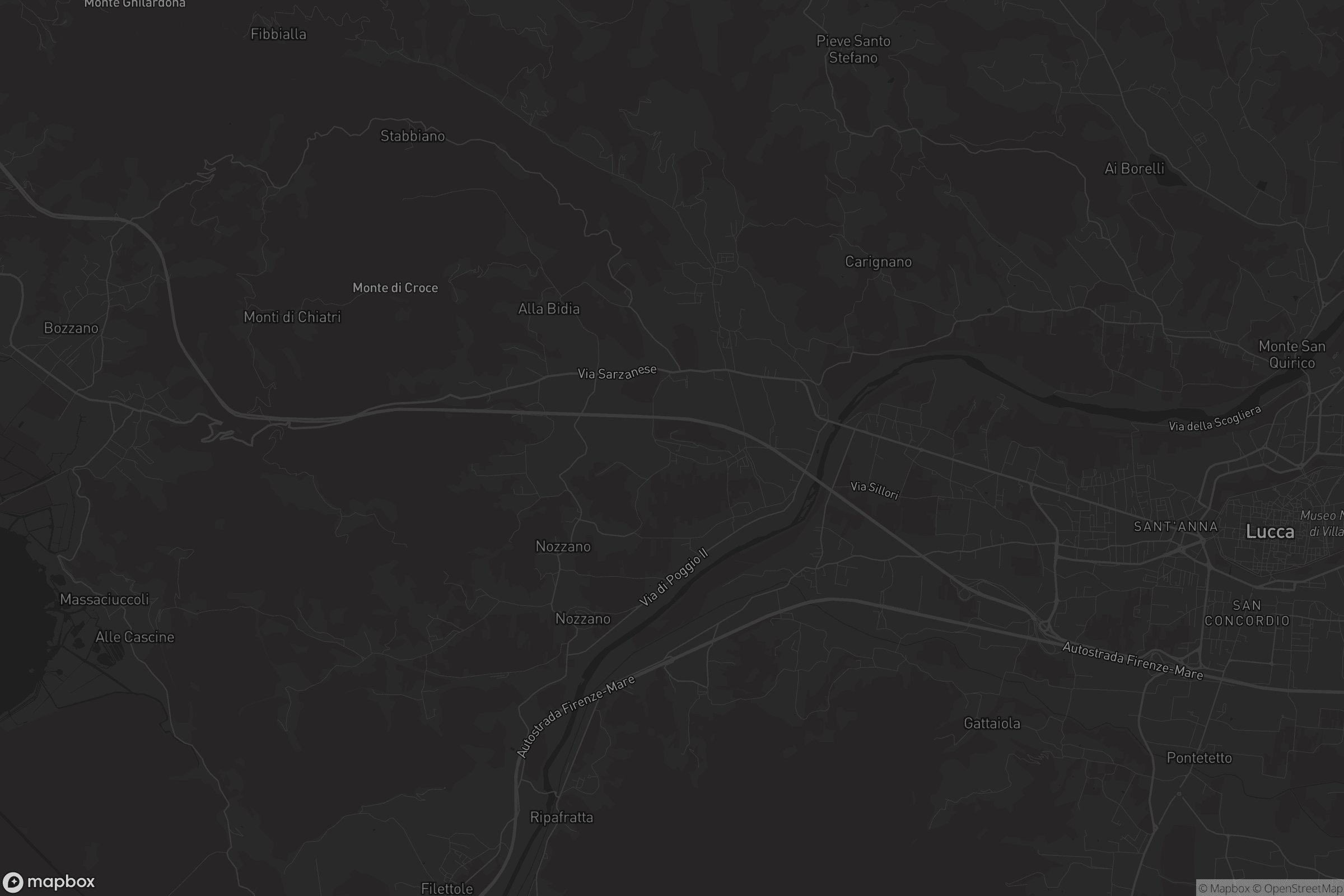 Mappa di Santa Maria a Colle