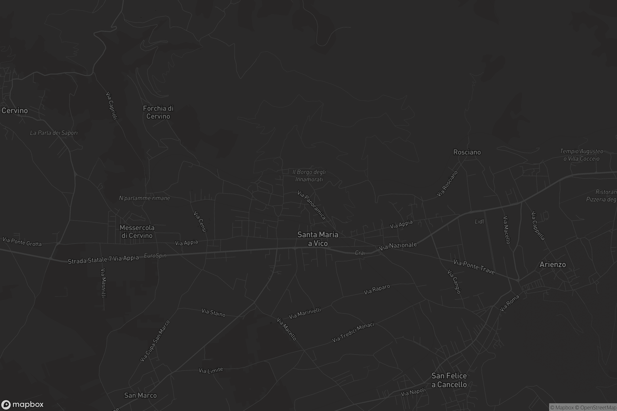 Mappa di Santa Maria a Vico