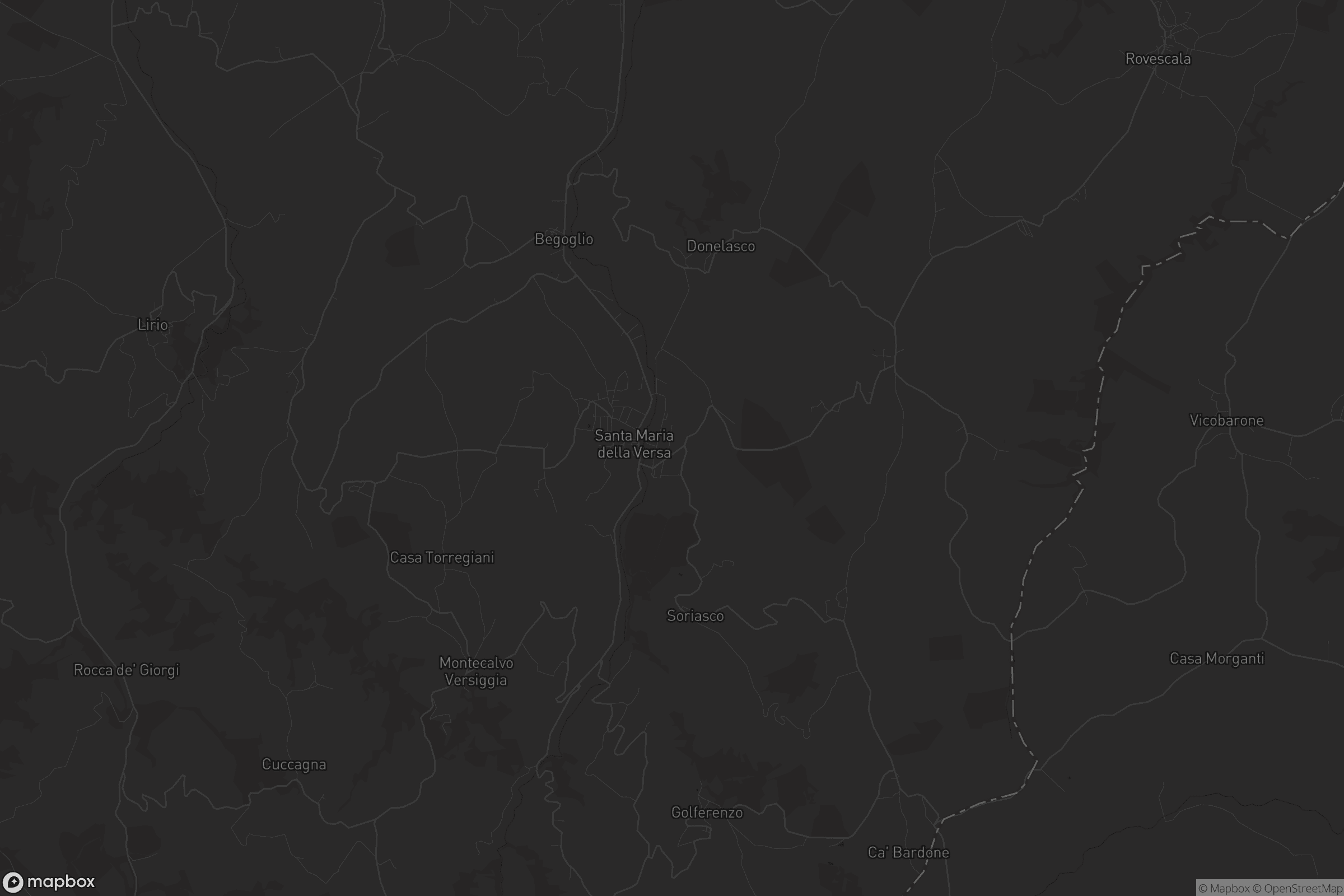 Mappa di Santa Maria della Versa