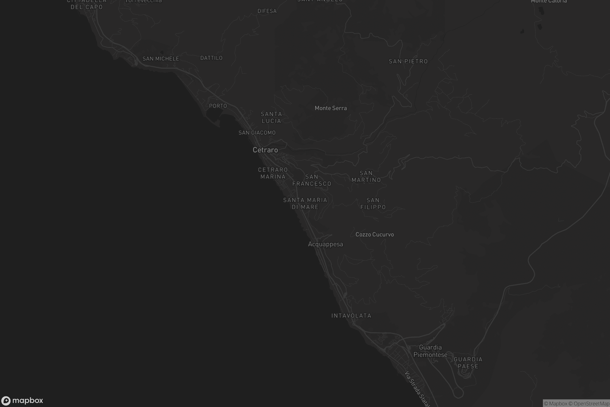 Mappa di Santa Maria di Mare