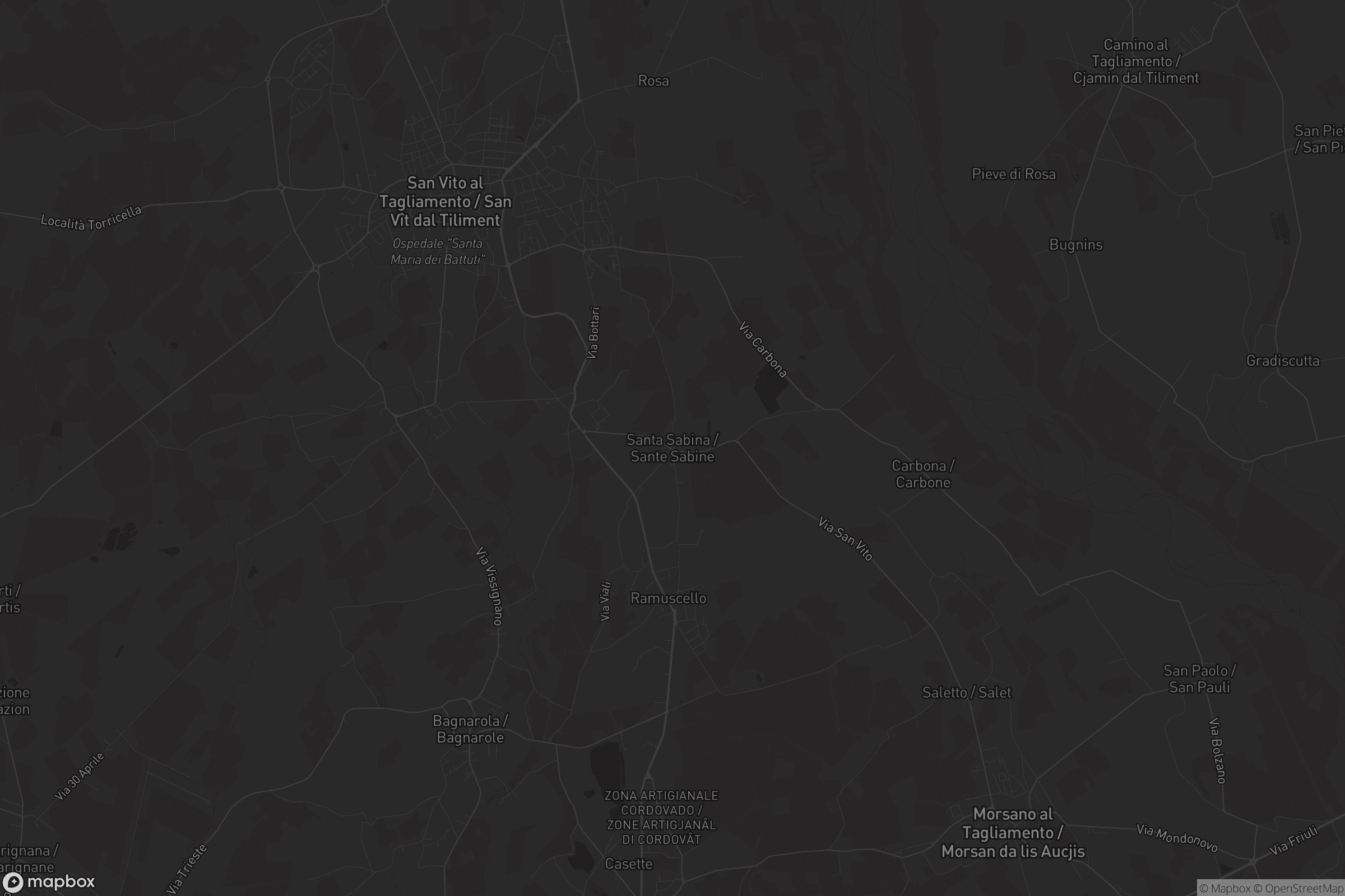 Mappa di Santa Sabina / Sante Sabine