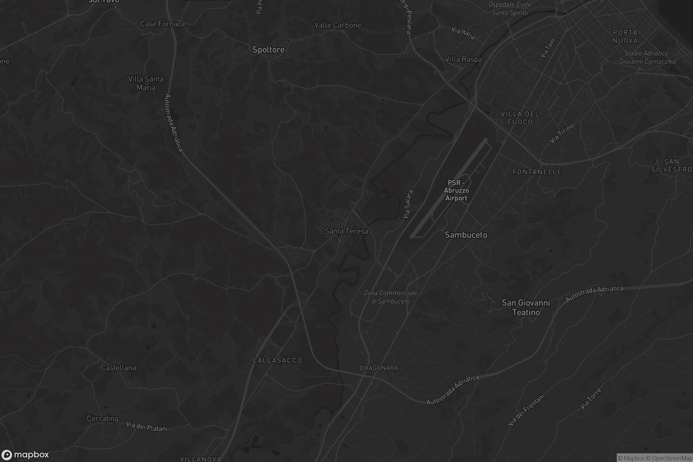 Mappa di Santa Teresa