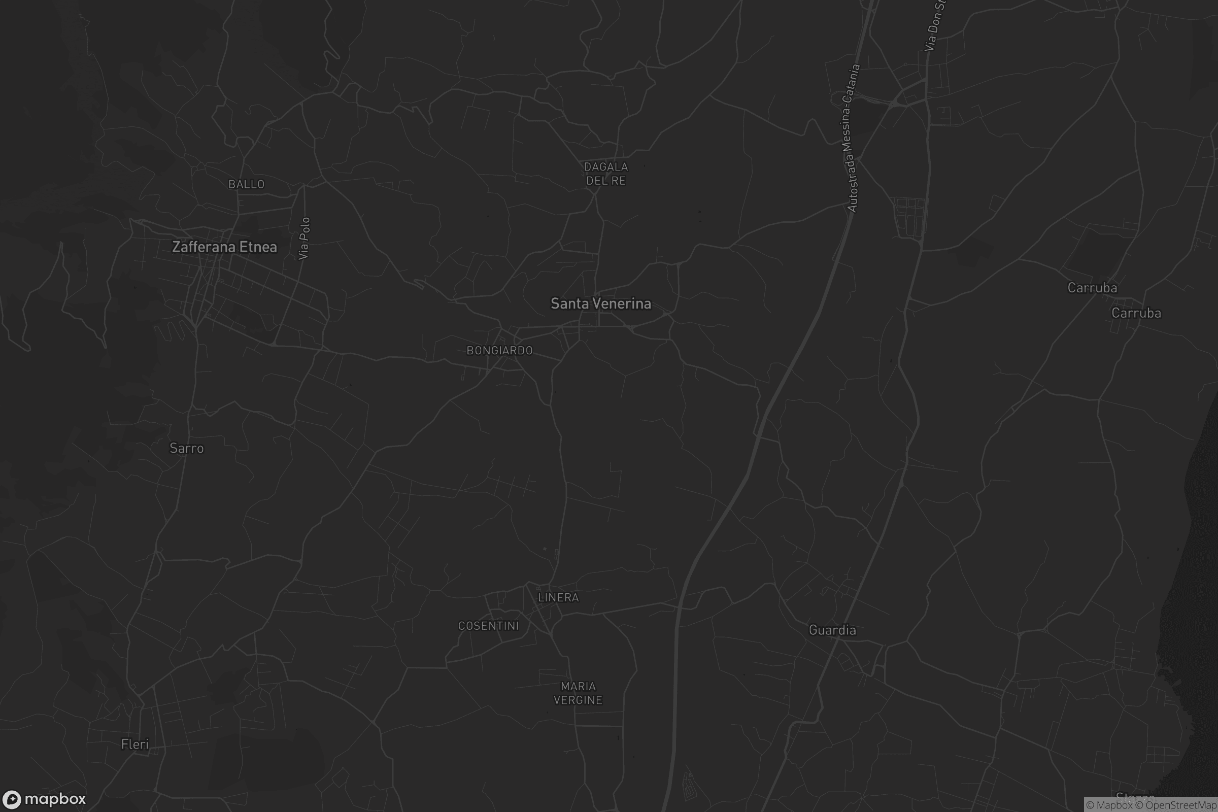 Mappa di Santa Venerina