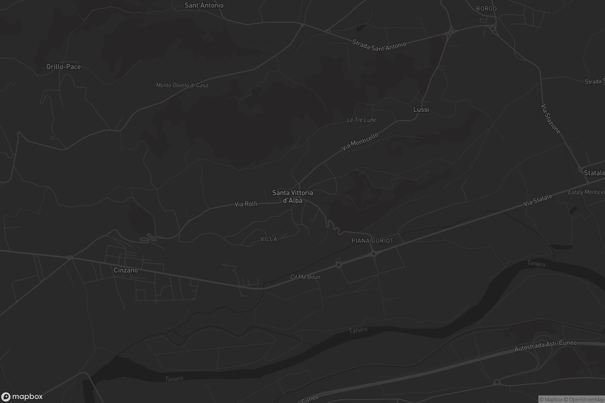 Mappa di Santa Vittoria d'Alba