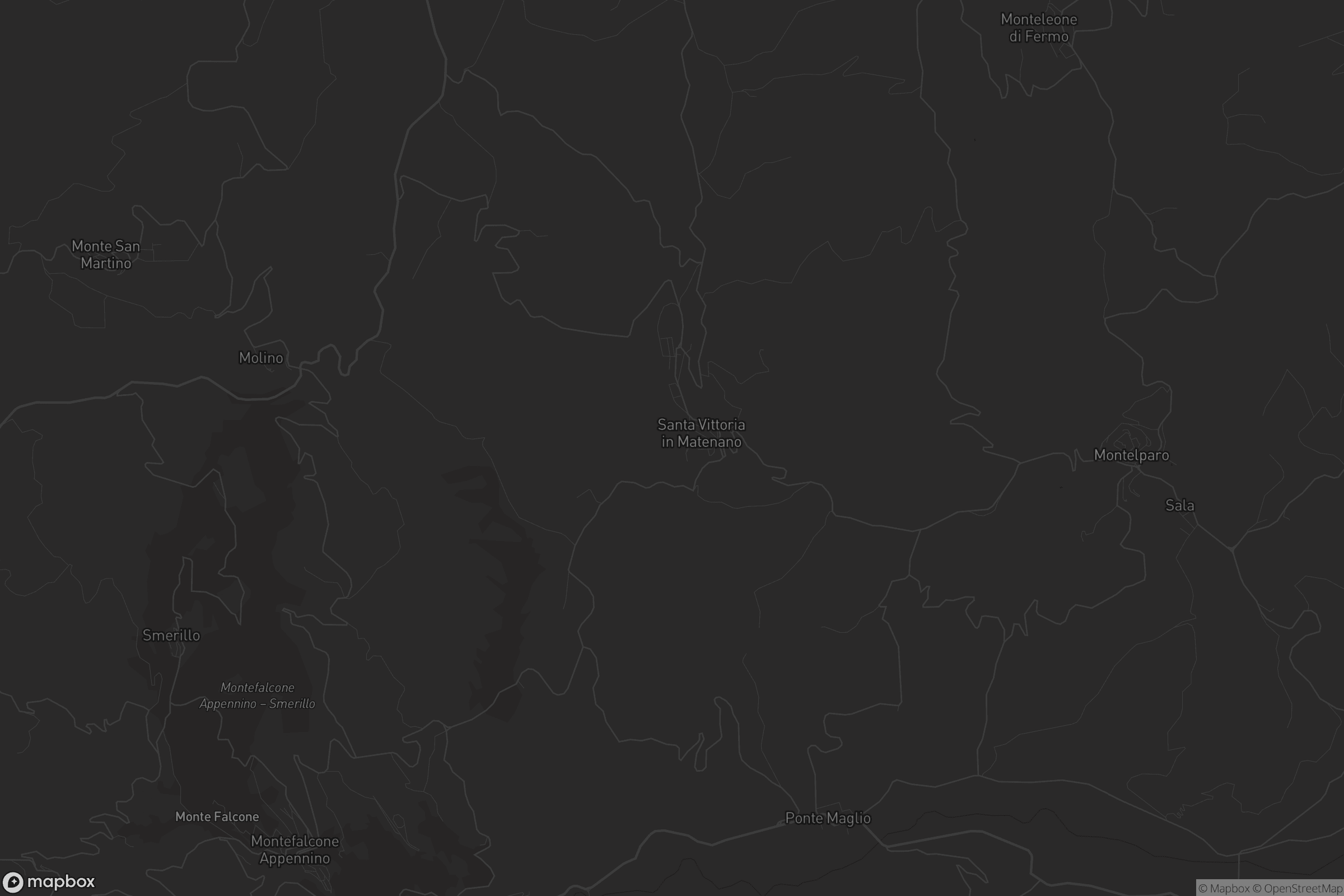 Mappa di Santa Vittoria in Matenano