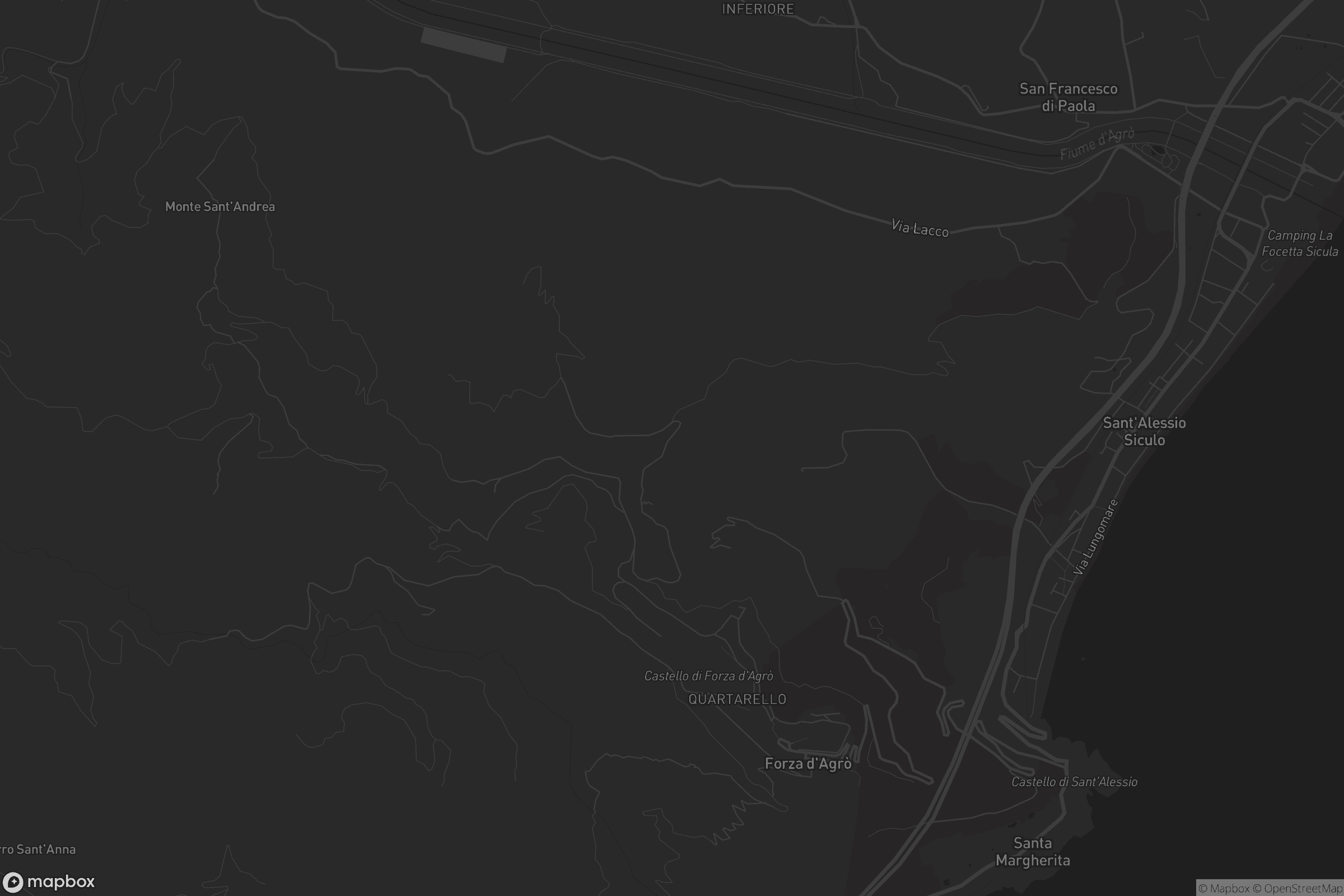Mappa di Sant'Alessio Siculo