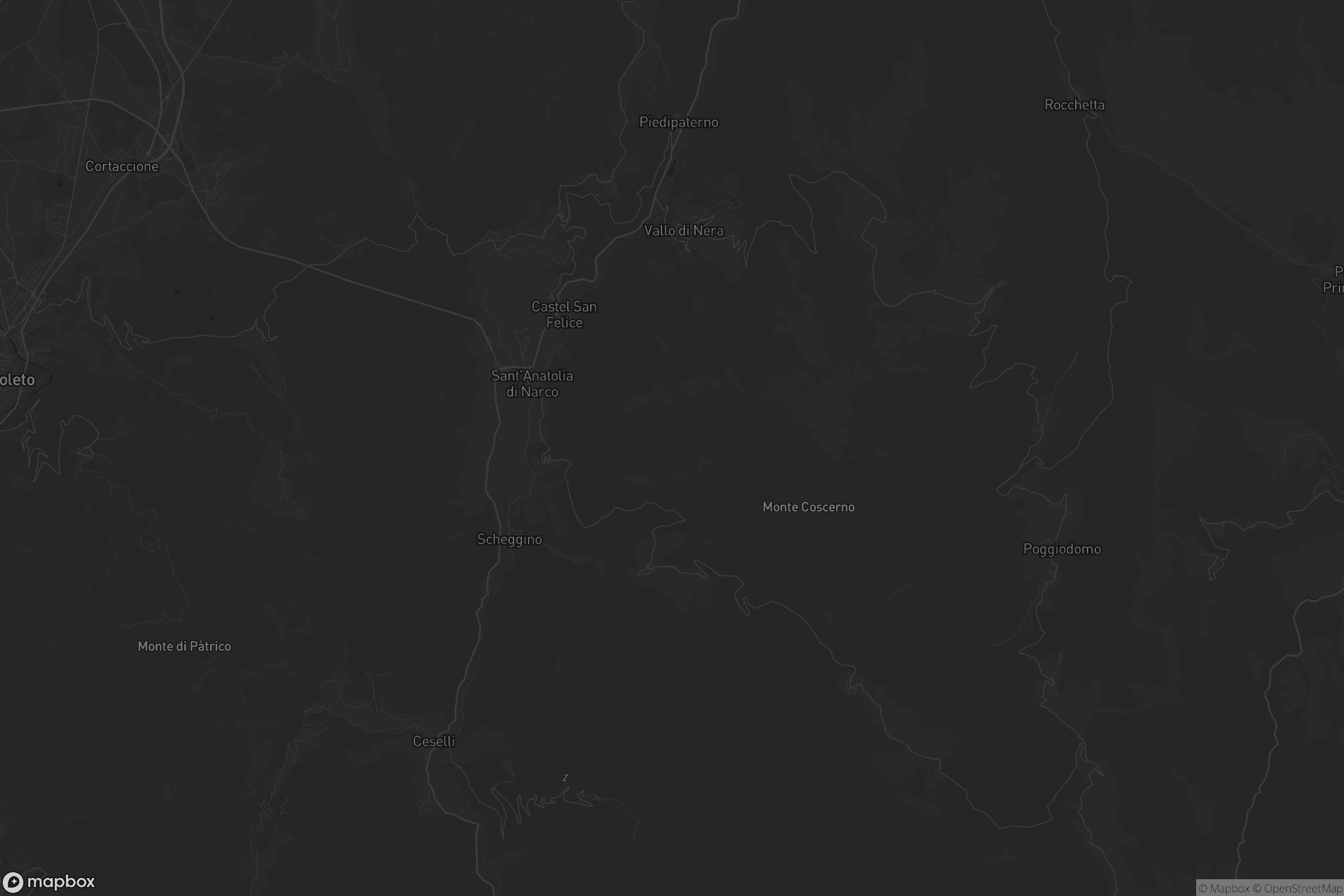 Mappa di Sant'Anatolia di Narco