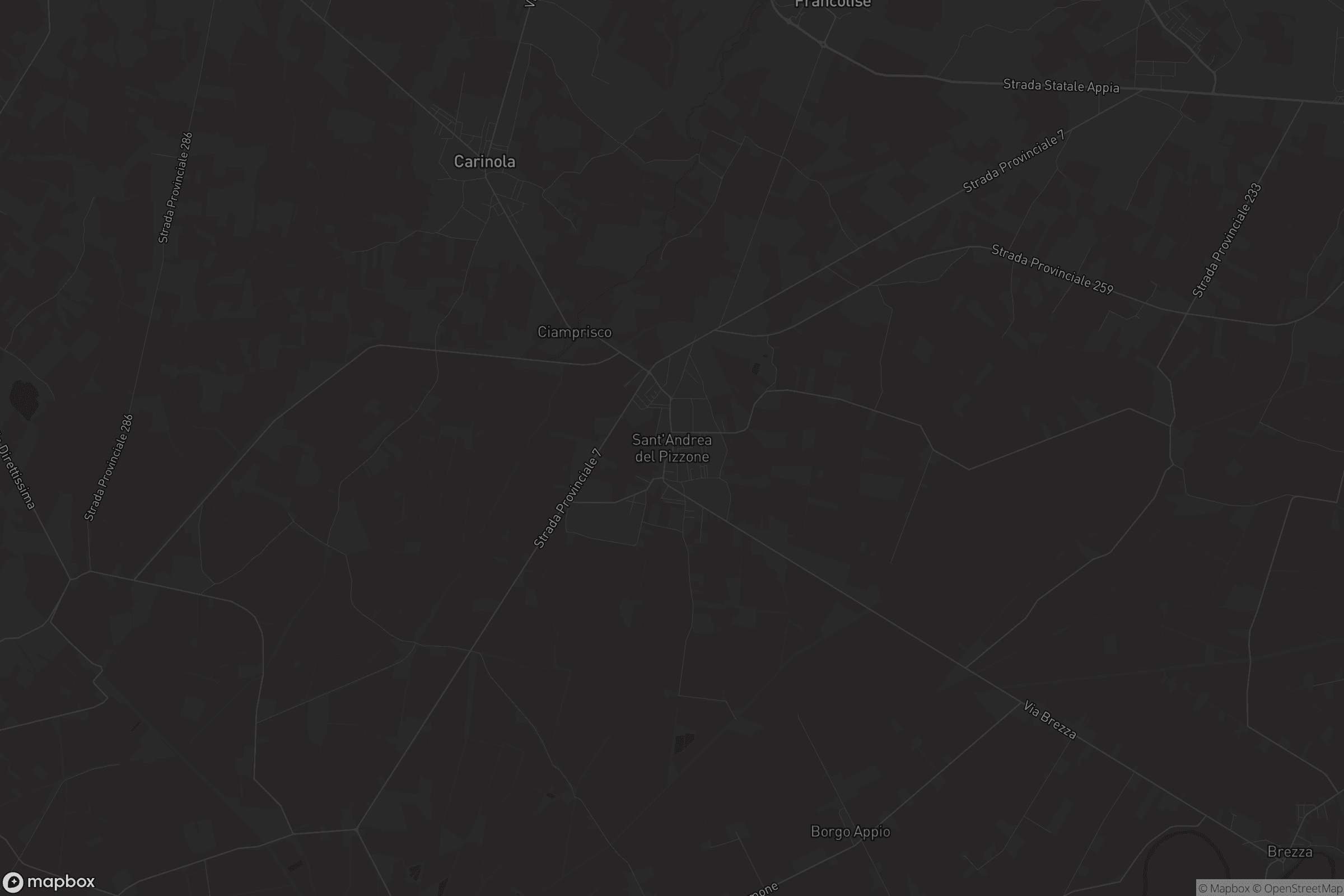 Mappa di Sant'Andrea del Pizzone