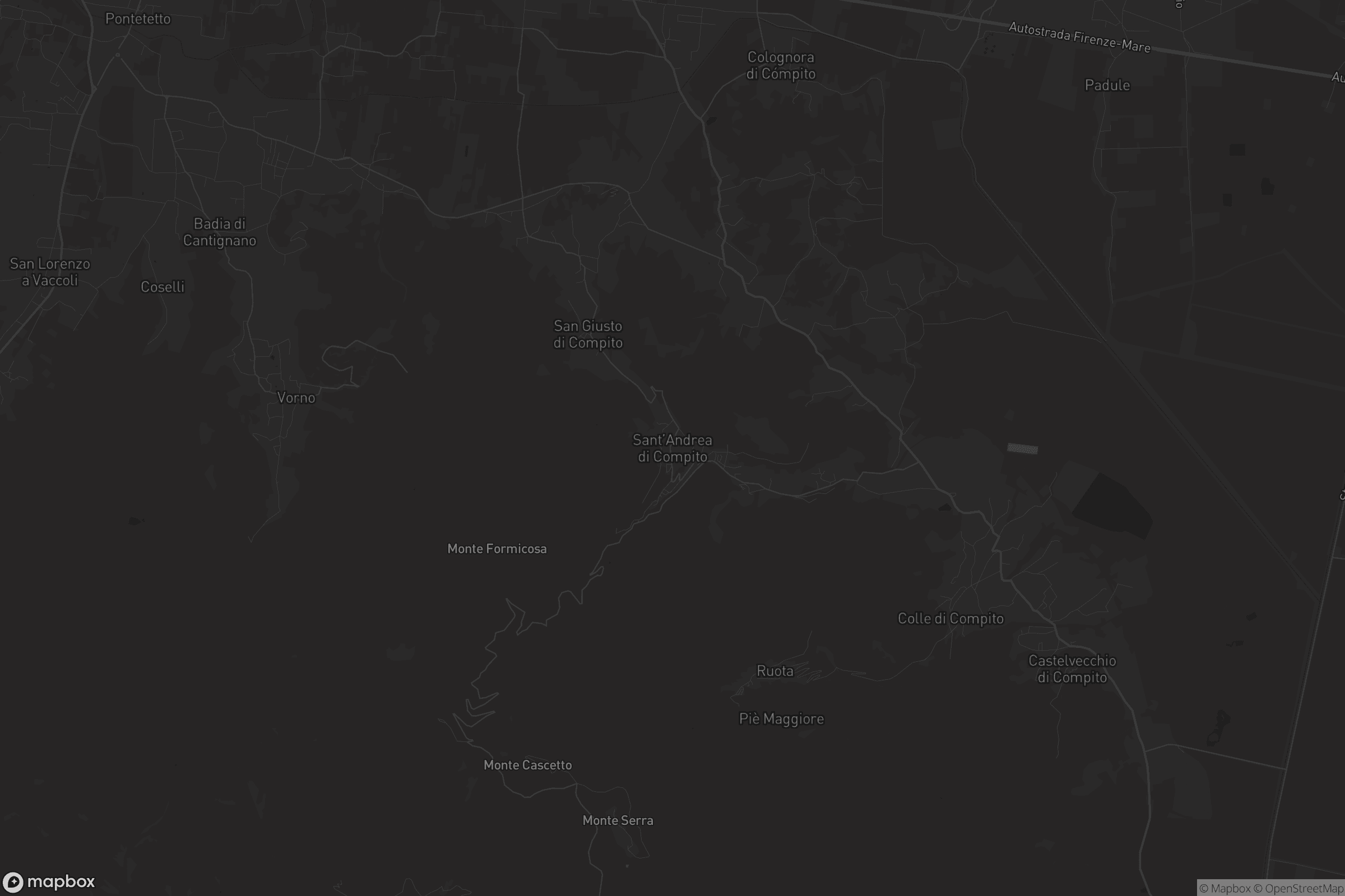 Mappa di Sant'Andrea di Compito