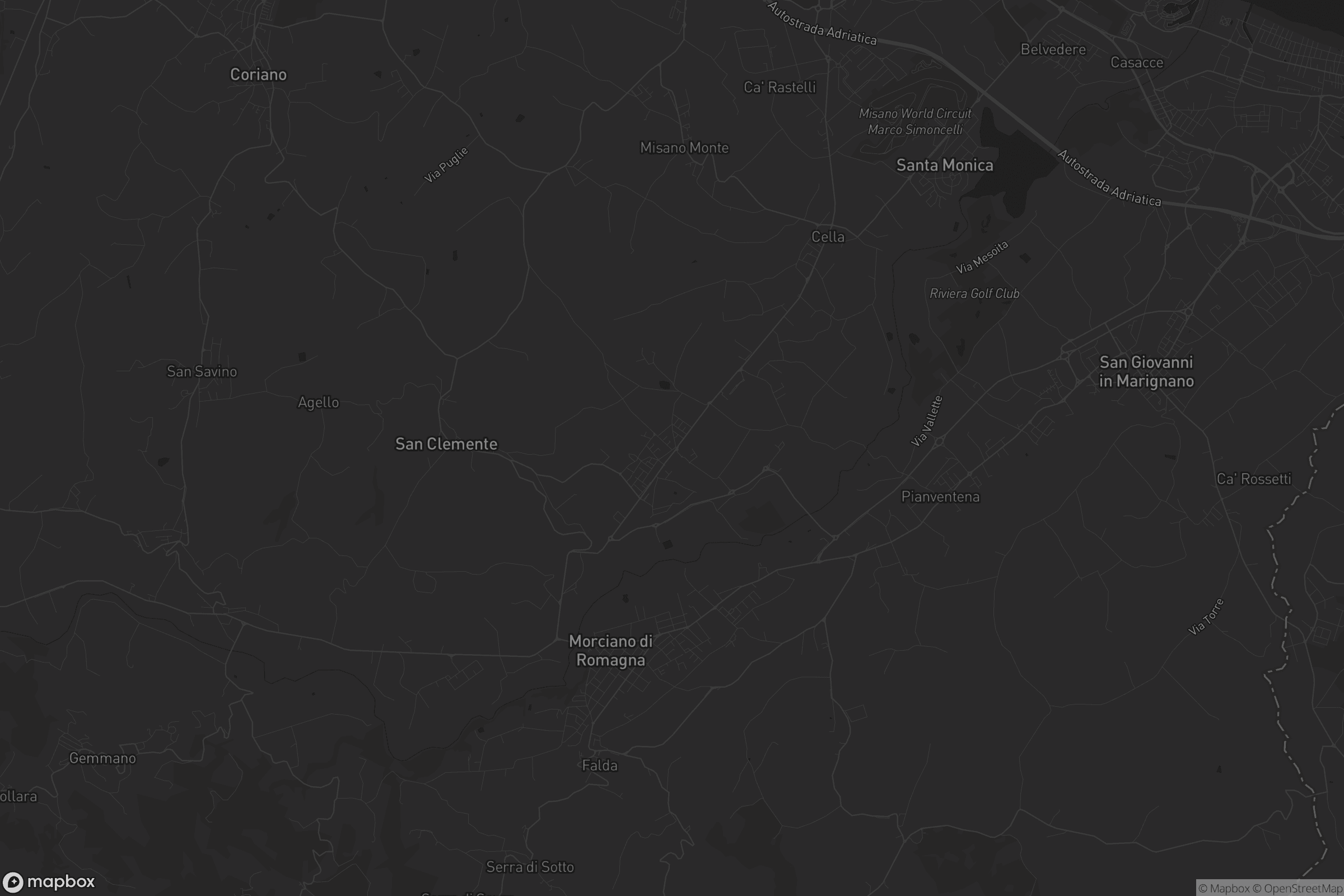 Mappa di Sant'Andrea in Casale