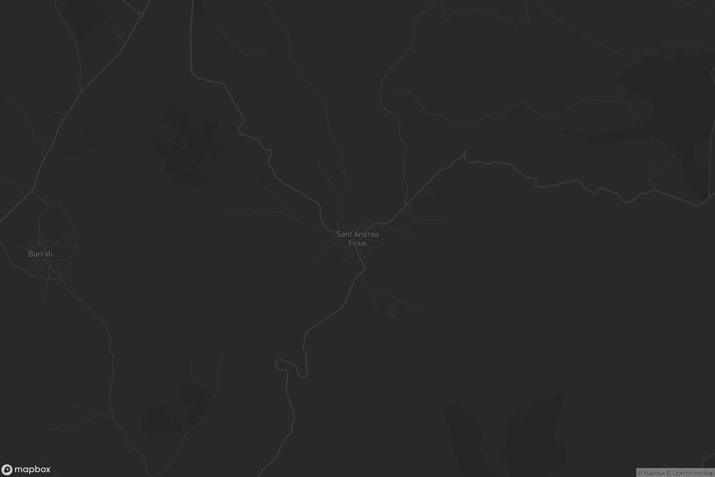 Mappa di Sant'Andria 'e Frius/Sant'Andrea Frius