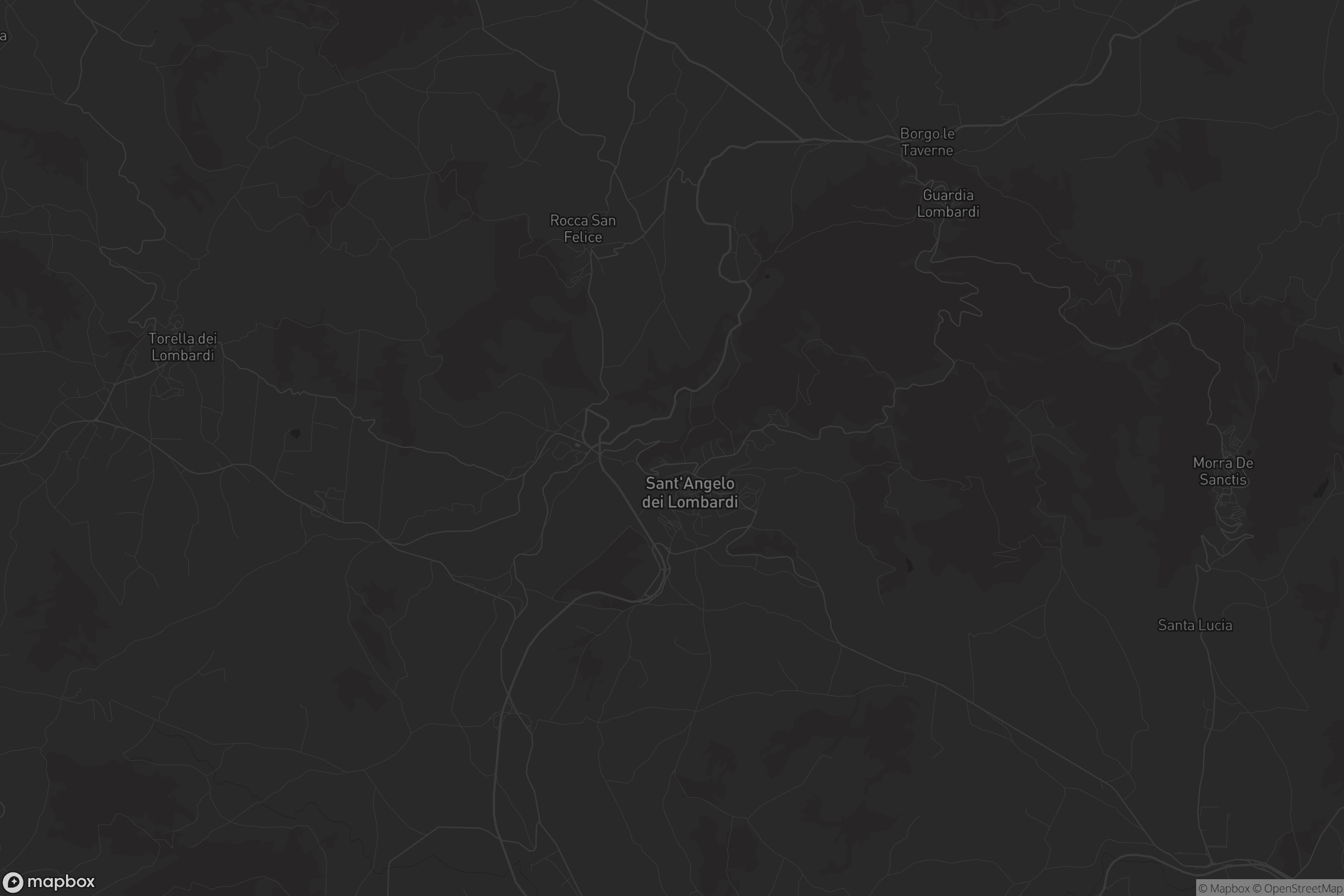 Mappa di Sant'Angelo dei Lombardi
